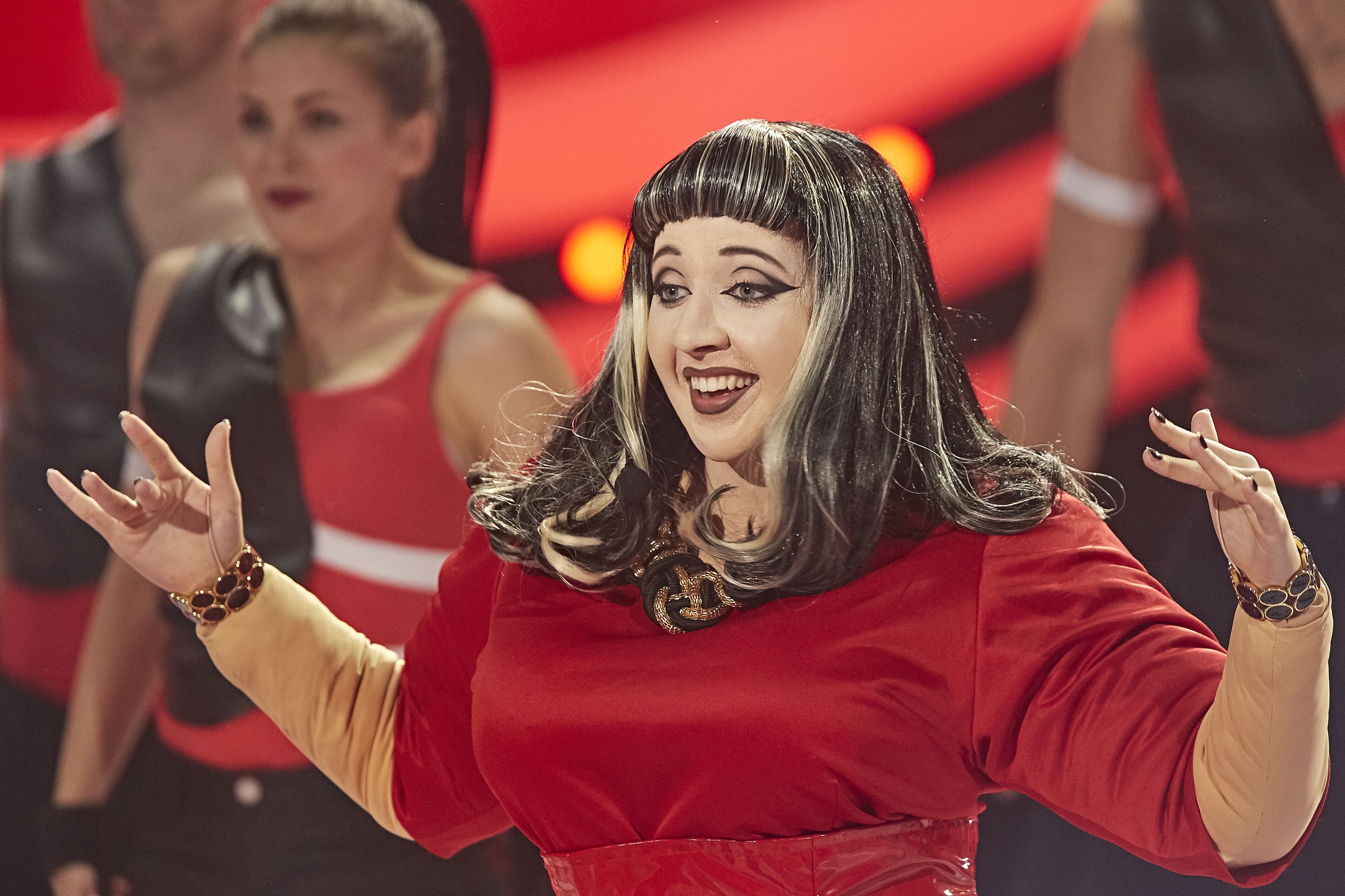 Tvoje tvář má známý hlas: Anna Slováčková jako Beth Ditto - GALERIE: Tvoje tvář má známý hlas 2 - 8. díl (3/15)