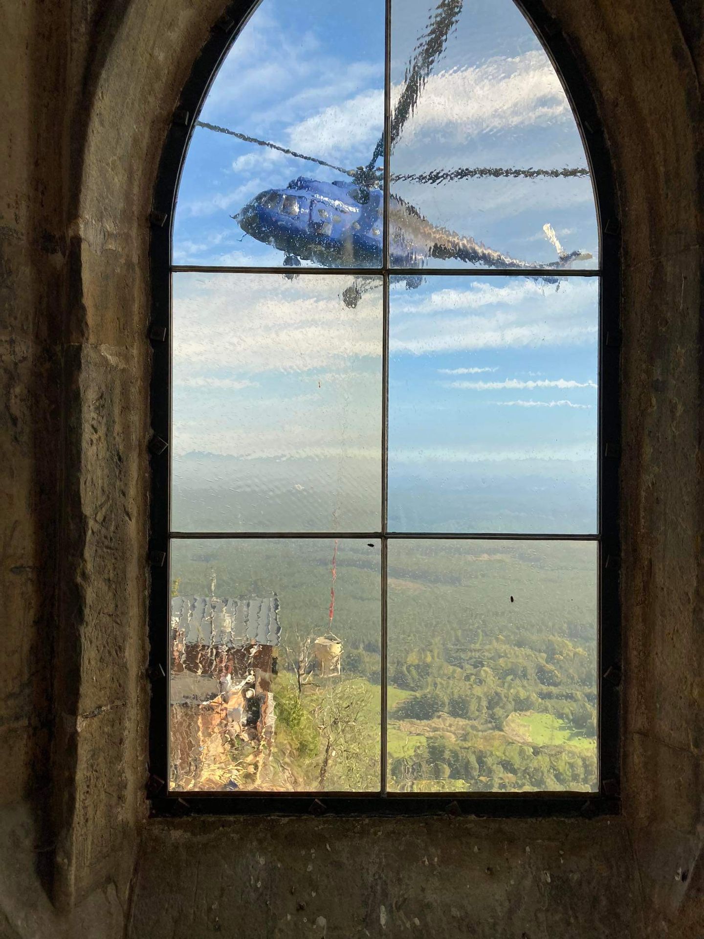 Výstavba lanovky na Bezděz - Výstavba lanovky na Bezděz (2/5)