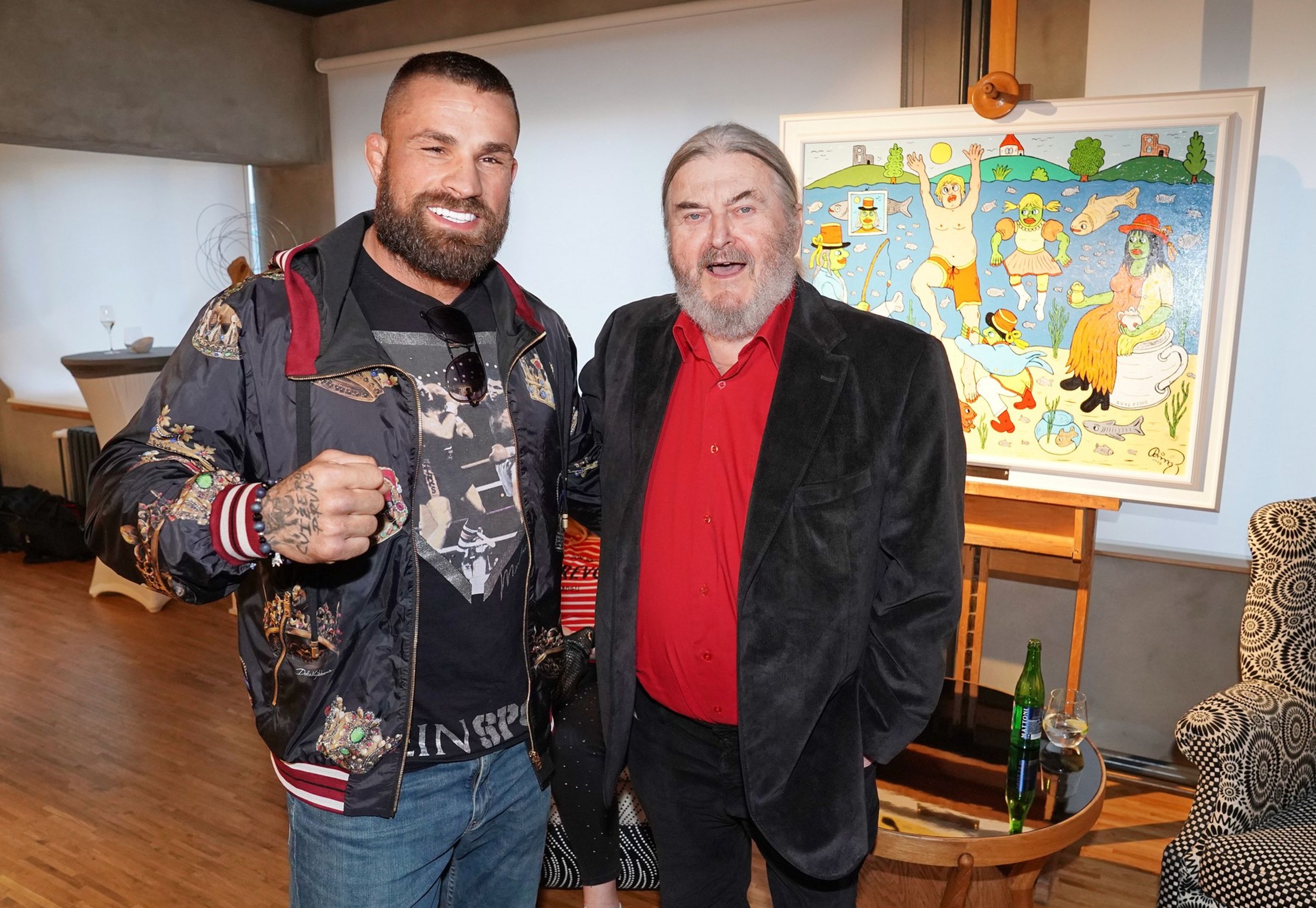 František Ringo Čech na premiéře filmu Šťastná léta 15. 1. 2020 ...