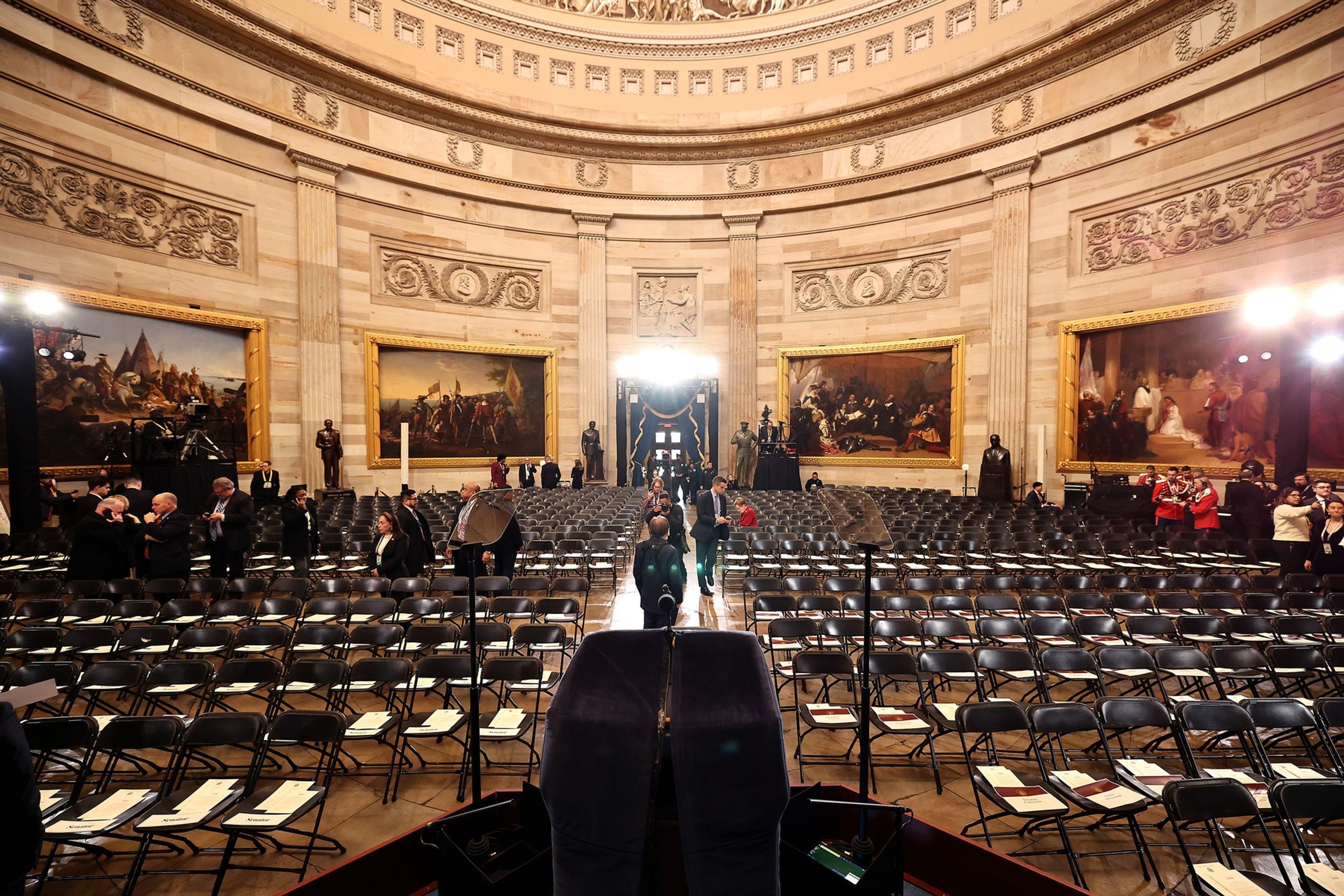 Inaugurace proběhne v rotundě Kapitolu ve Washingtonu D.C. - Inaugurace Donalda Trumpa (11/14)