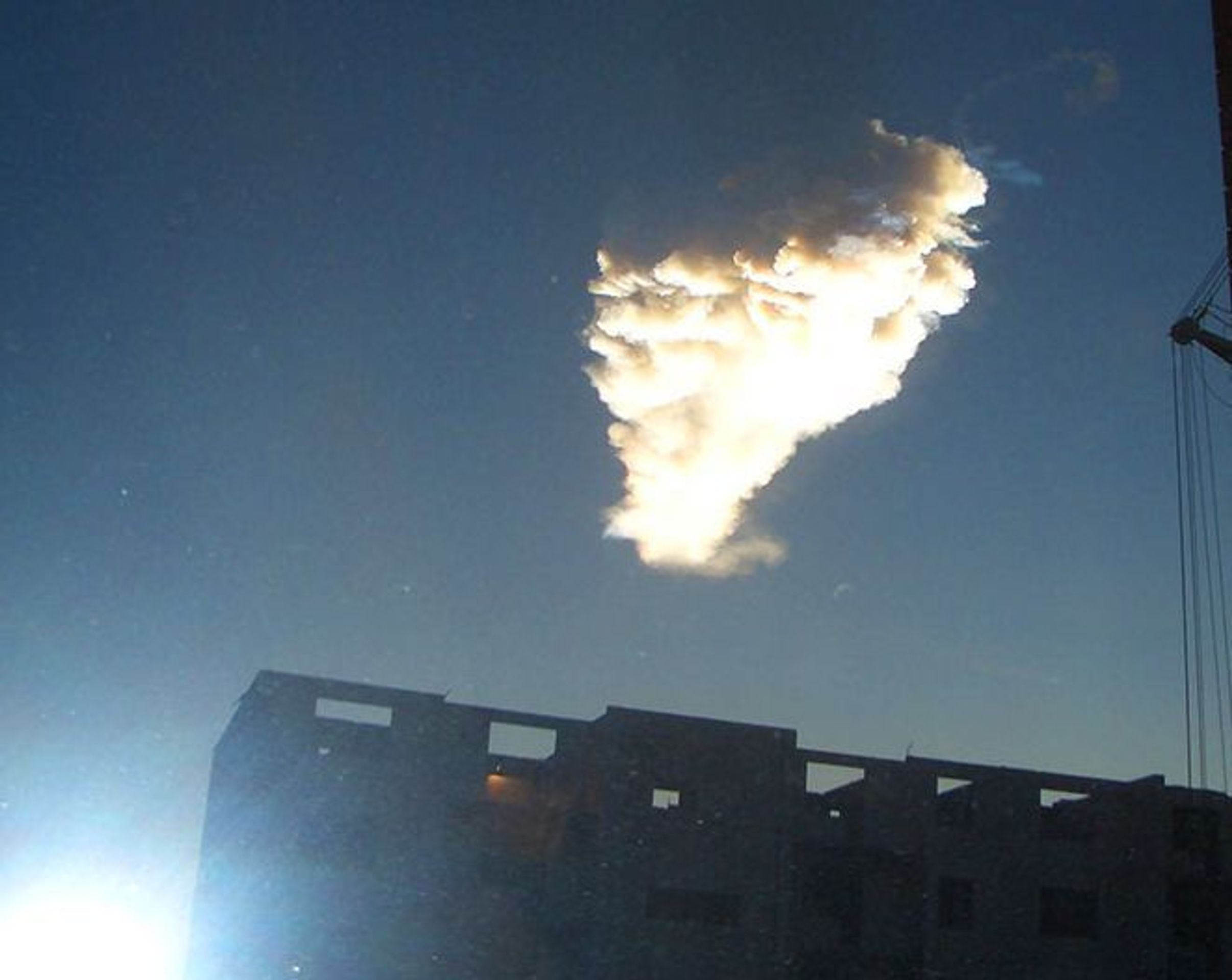 Dopad meteoritu očima Rusů - 2 - GALERIE: Dopad meteoritu očima Rusů (8/9)