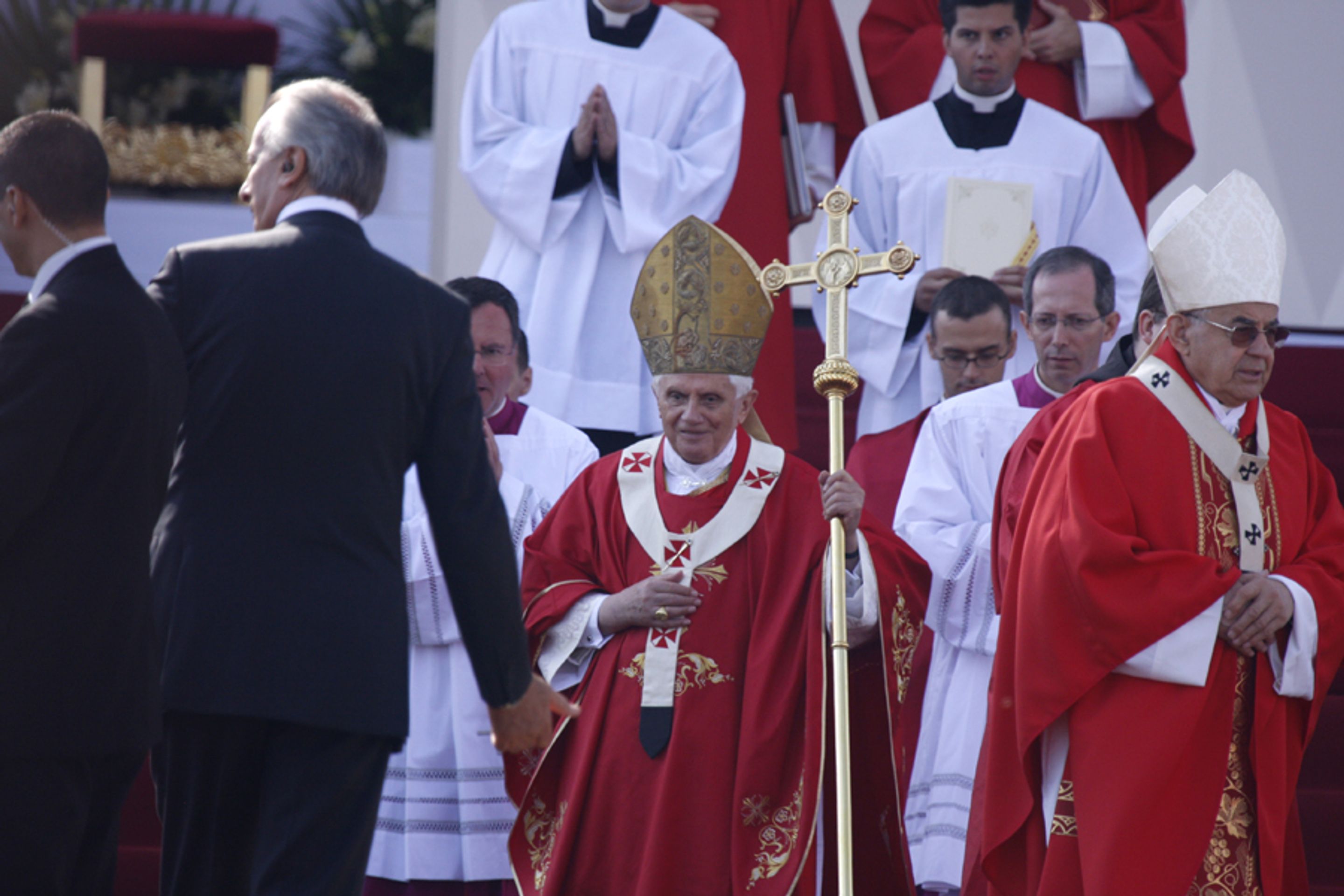 Papež Benedikt XVI. ve Staré Boleslavi-7 - GALERIE Mše ve Staré Boleslavi (23/29)