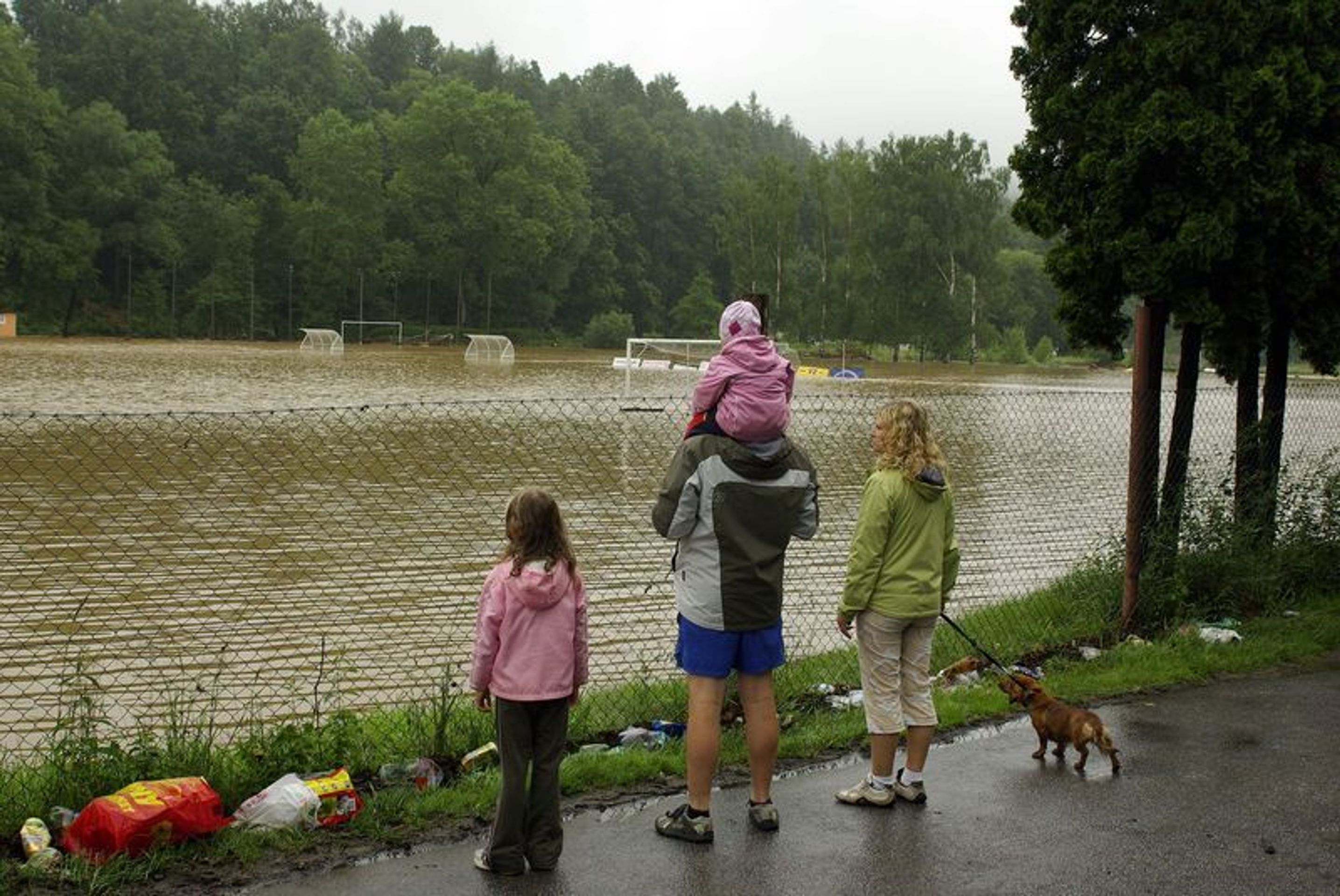 Povodeň v Husinci na Prachaticku - GALERIE Povodeň řádila v Husinci na Prachaticku (6/10)