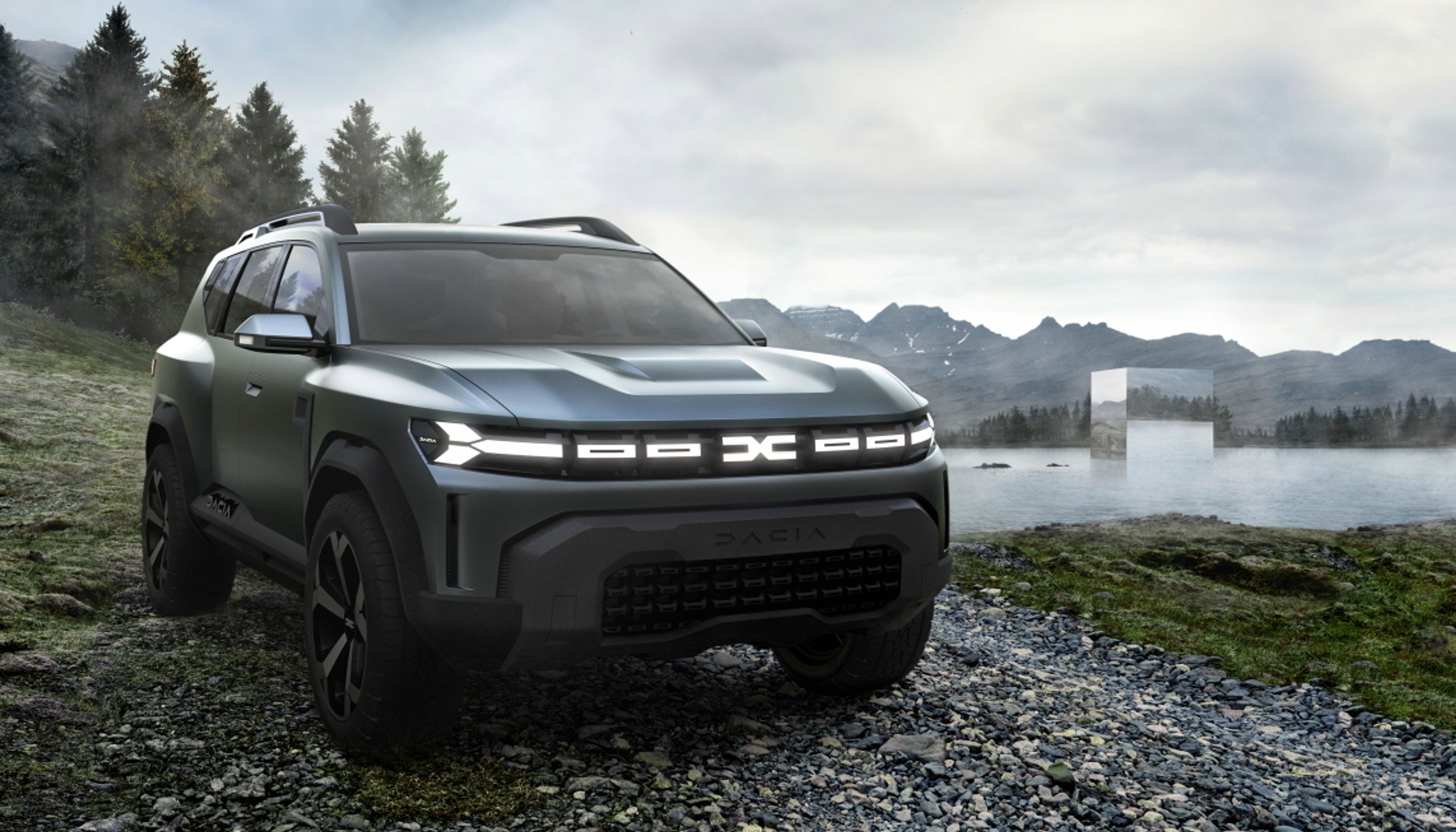 Dacia Bigster Concept - 19 - Fotogalerie: Bigster má ukazovat budoucí podobu dacií (16/21)