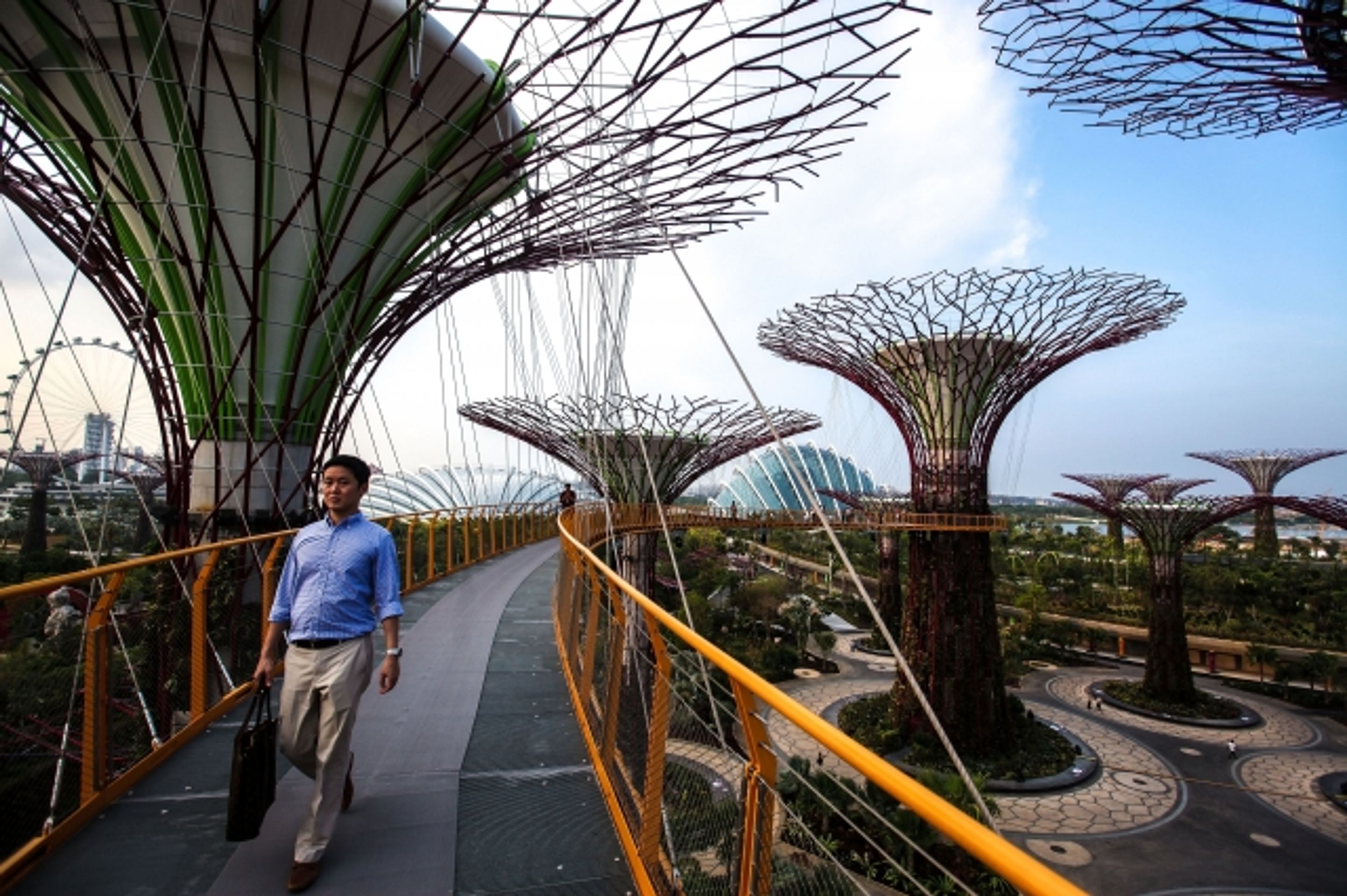Marina Bay Sands 2 - Zahrada budoucnosti v Singapuru (2/6)