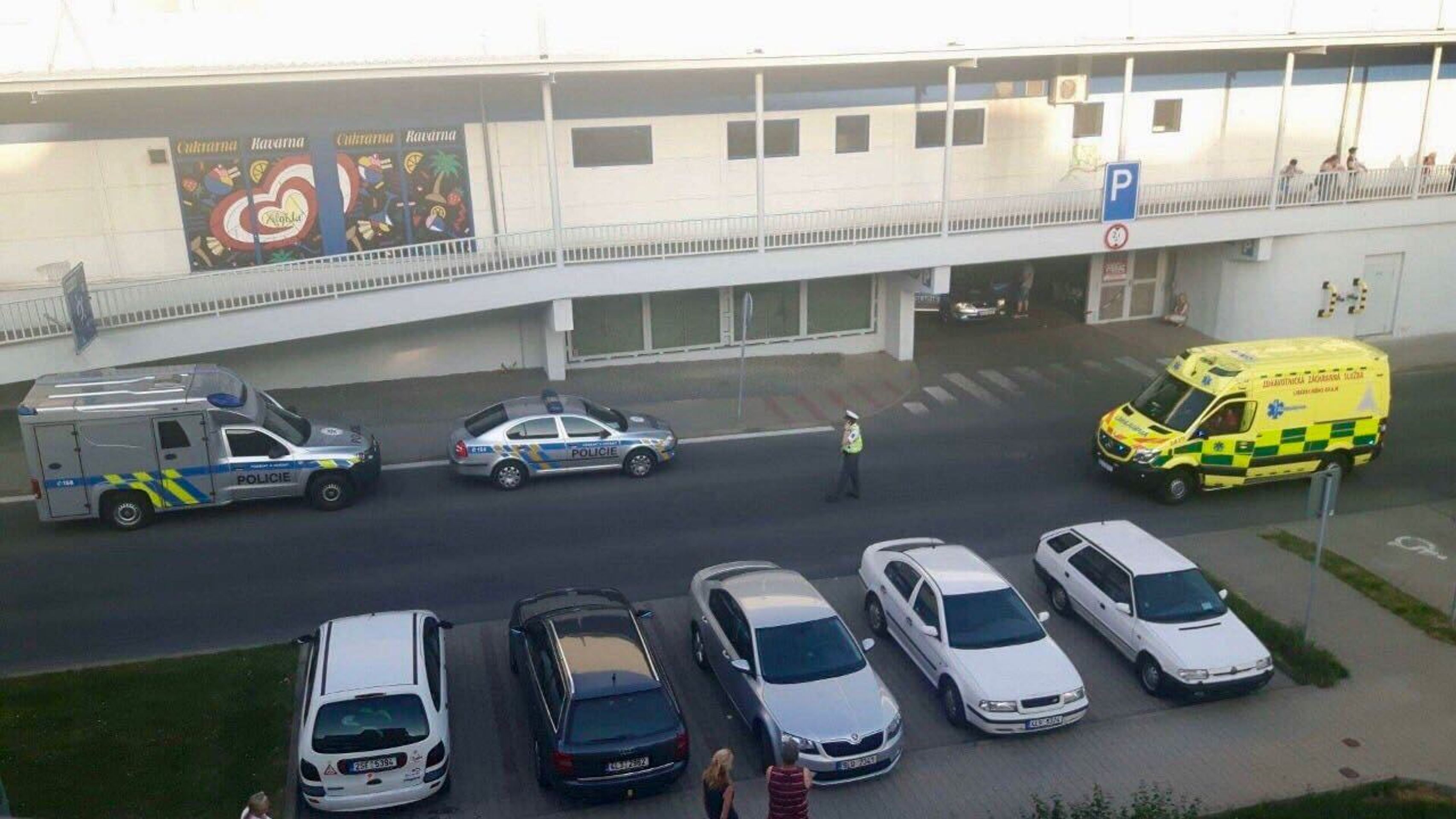 Incident v podzemních garážích v České Lípě - 5 - GALERIE: Střelba v České Lípě (3/5)