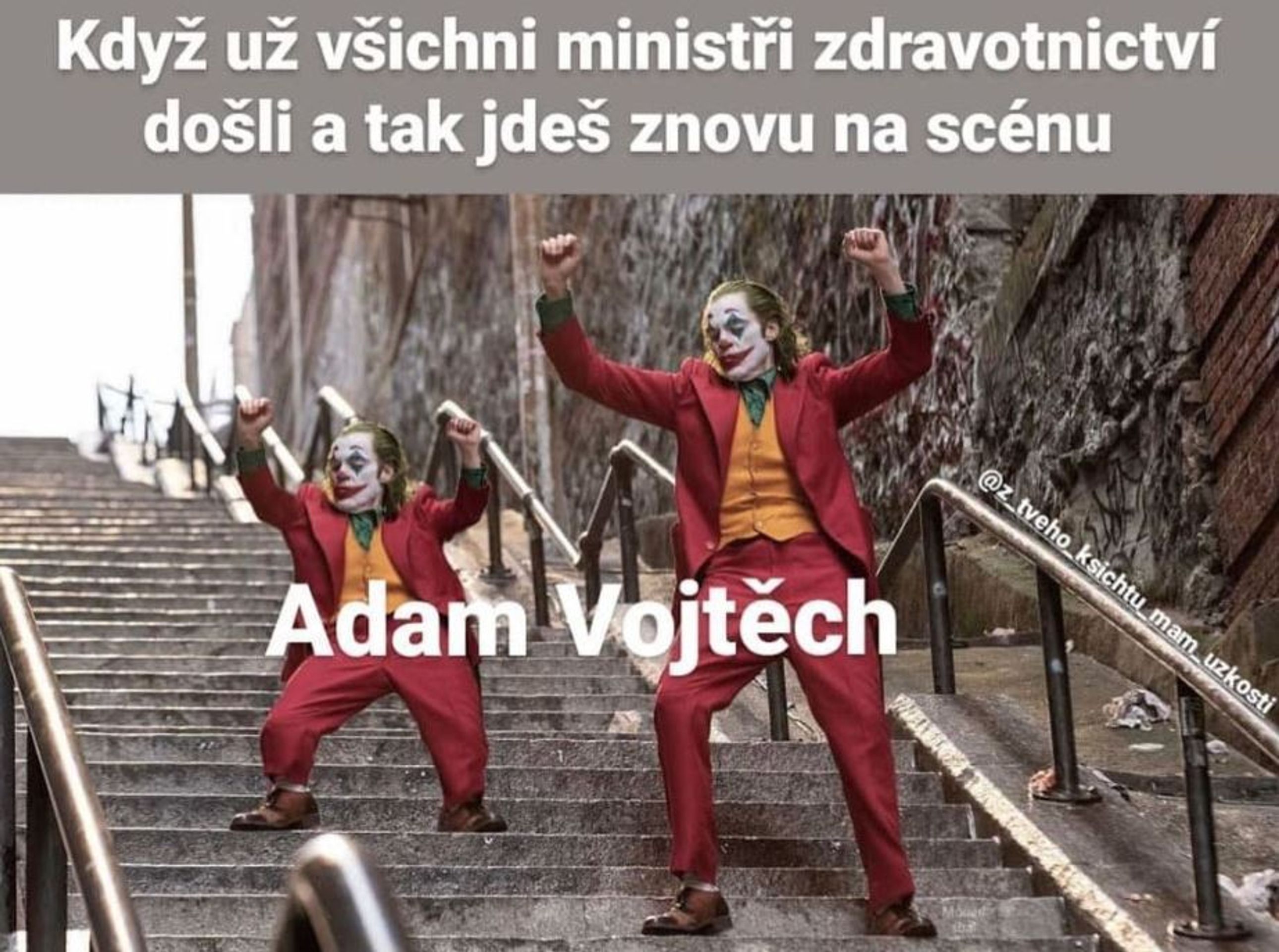 Vtipy na návrat Adama Vojtěcha - 2 - GALERIE: Vtipy na jmenování dalšího ministra (2/10)