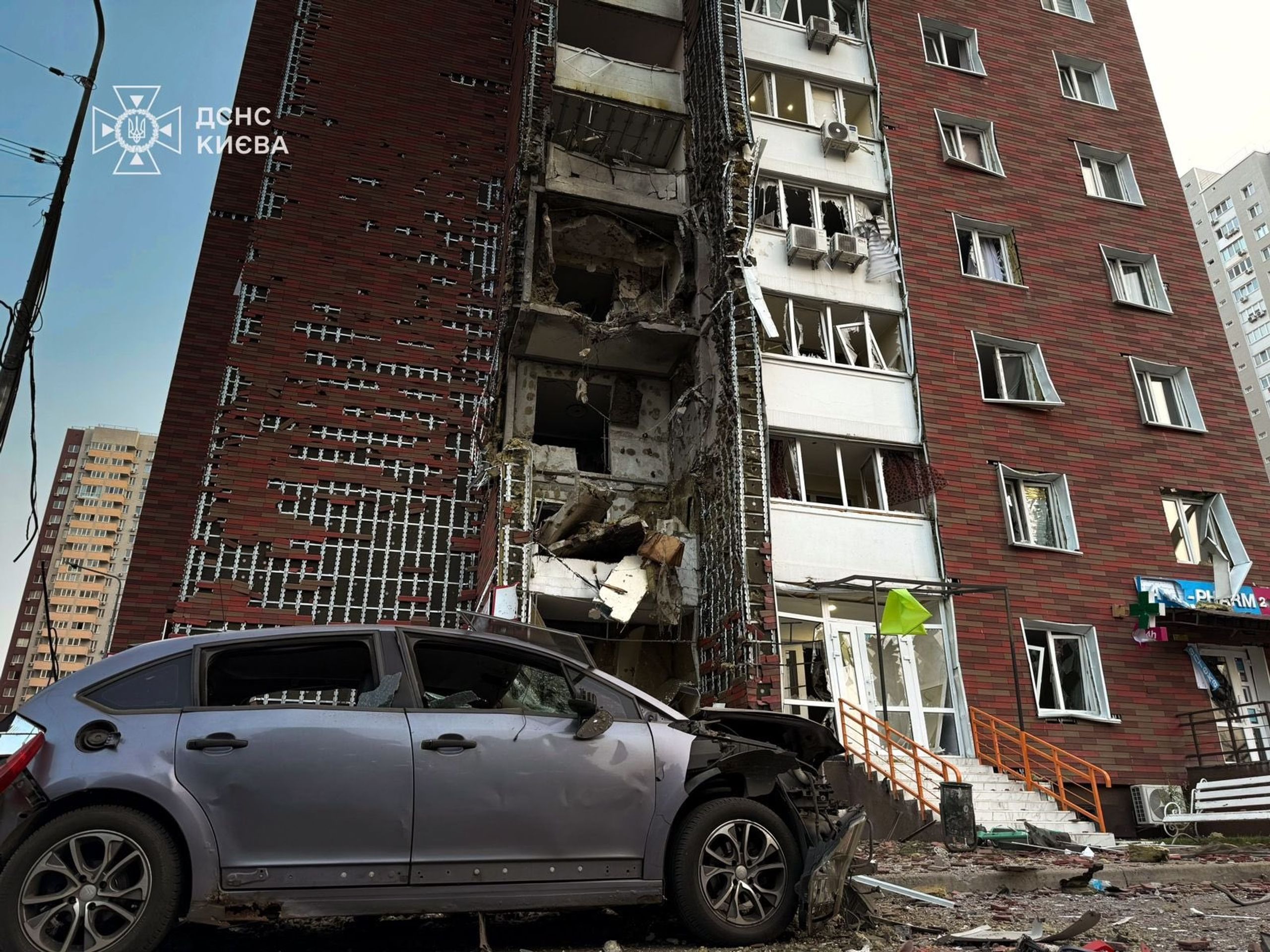 Důsledky masivního ruského náletu na Ukrajinu, 10. 6. 2025 - Ruský útok na Ukrajinu, 10. 6. 2025 (4/4)