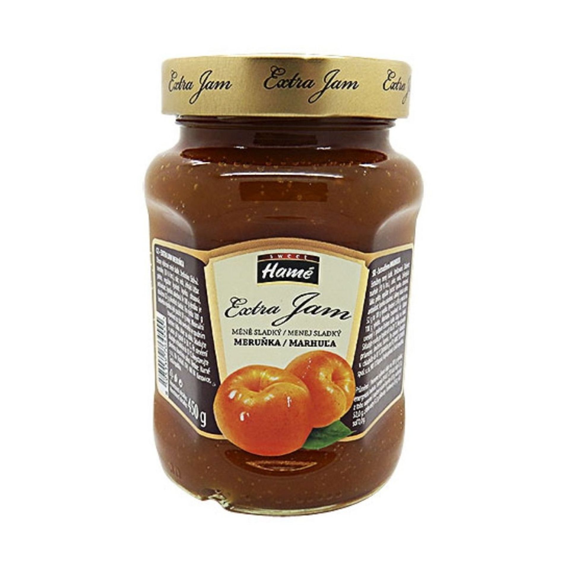 Meruňkové zavařeniny - Hamé Sweet Extra Jam Meruňka - GALERIE: Meruňkové zavařeniny (1/3)