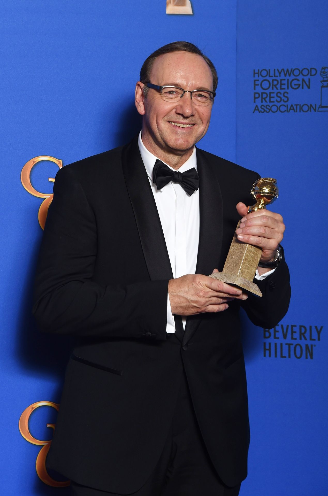 Zlaté glóby - Kevin Spacey - GALERIE ze Zlatých glóbů: Záplava výstřihů a módních kreací (26/28)