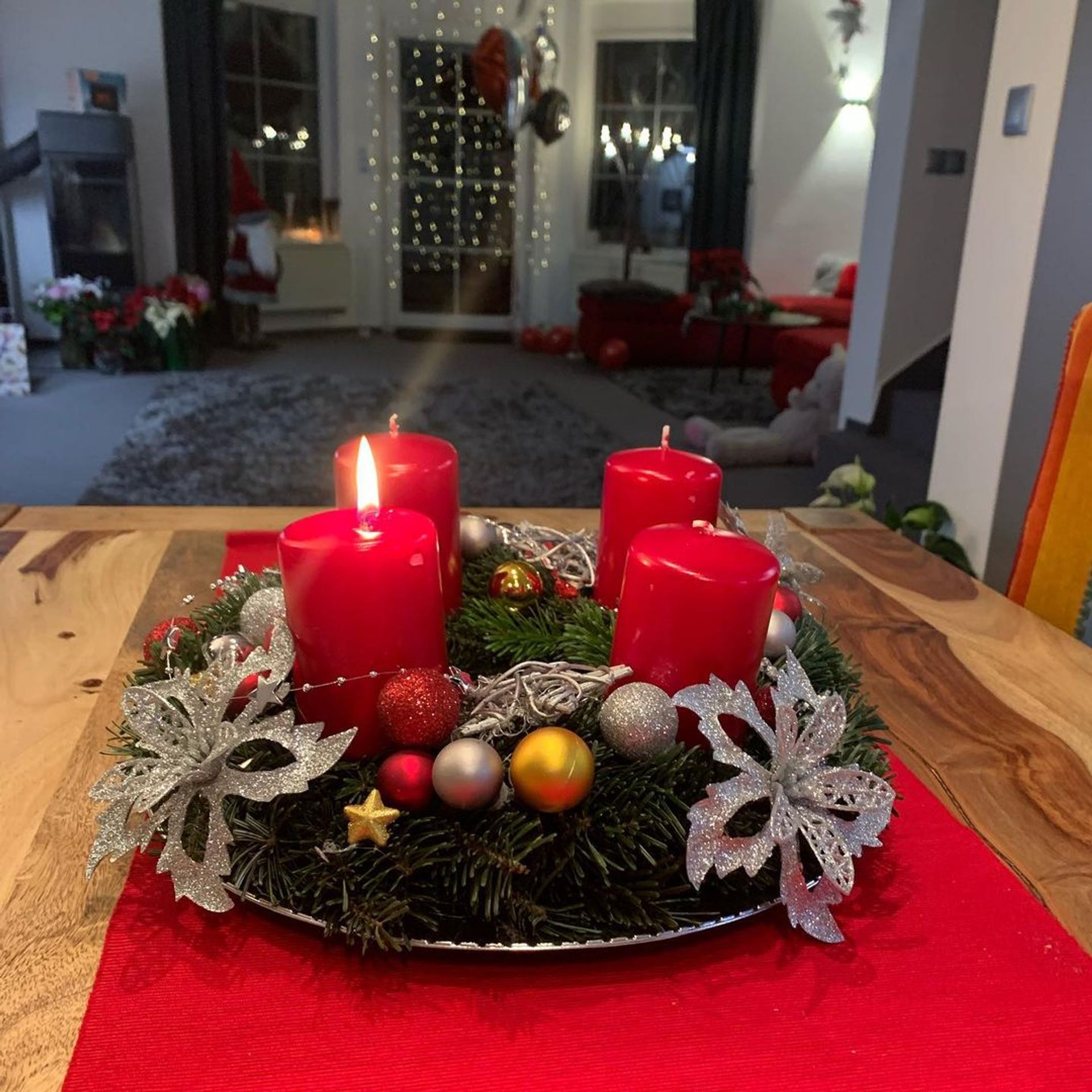 Adventní věnec Heidi Janků - Celebrity se pochlubily adventní výzdobou (12/23)
