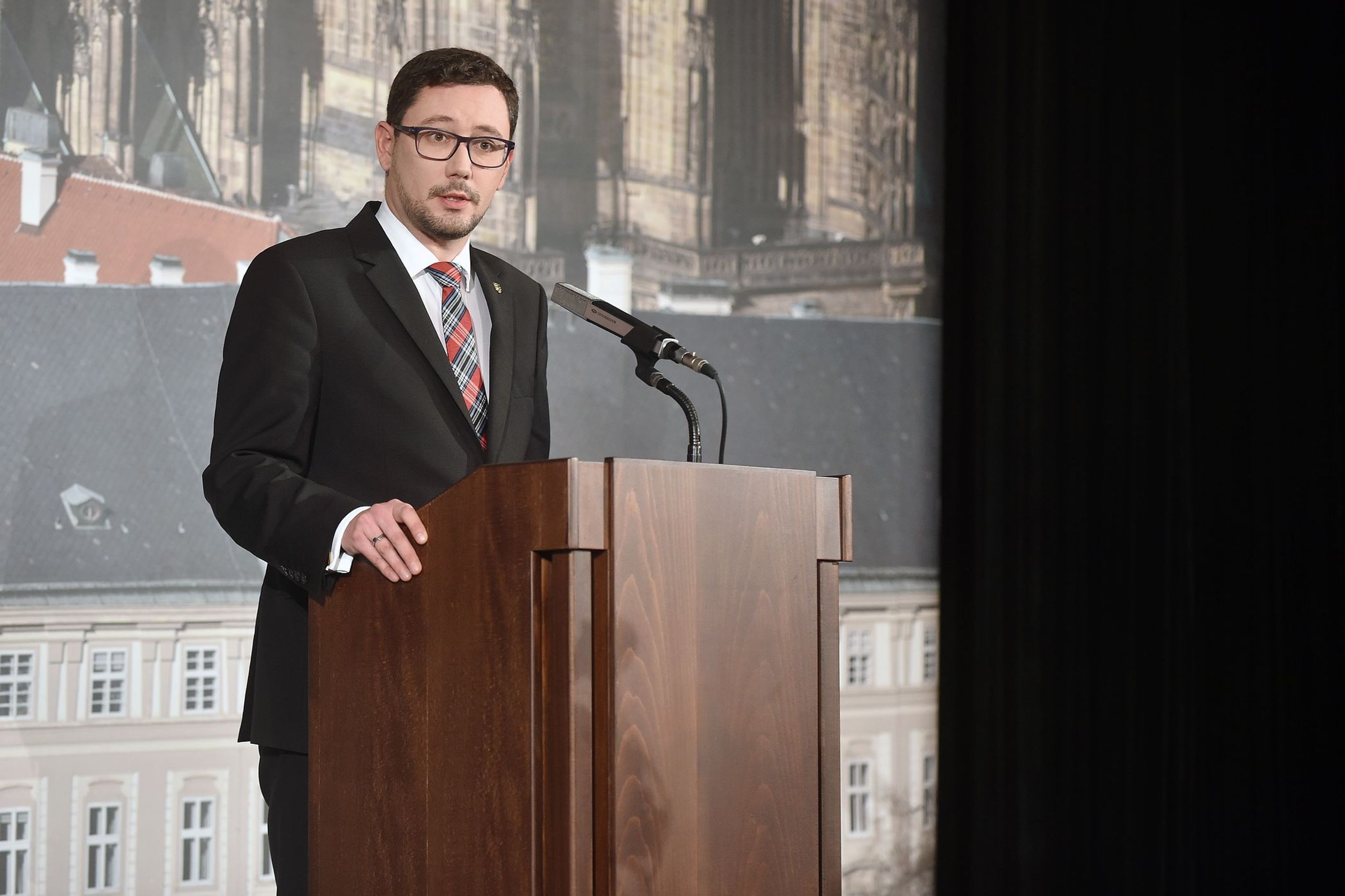 Jiří Ovčáček - 2 - GALERIE: Tisková konference Jiřího Ovčáčka (3/7)