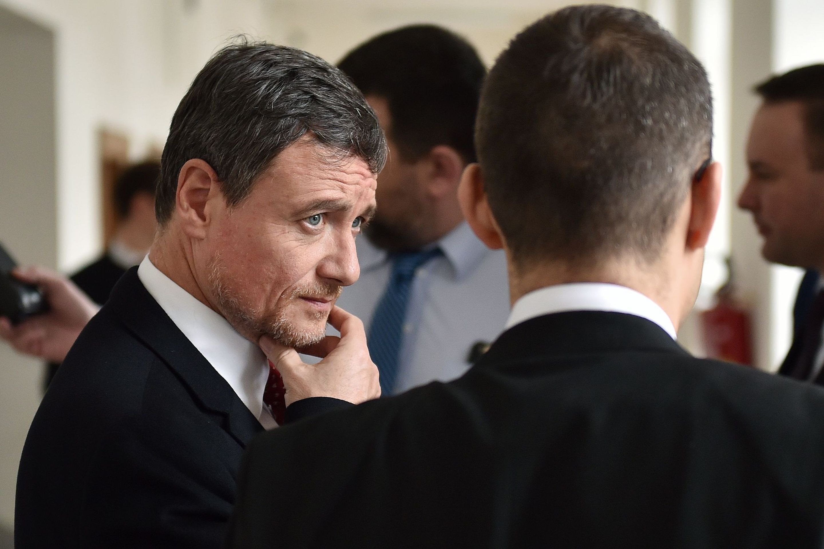 Michal Redl u soudu v Praze, 17. 6. 2022 | Galerie: Politici, které ...