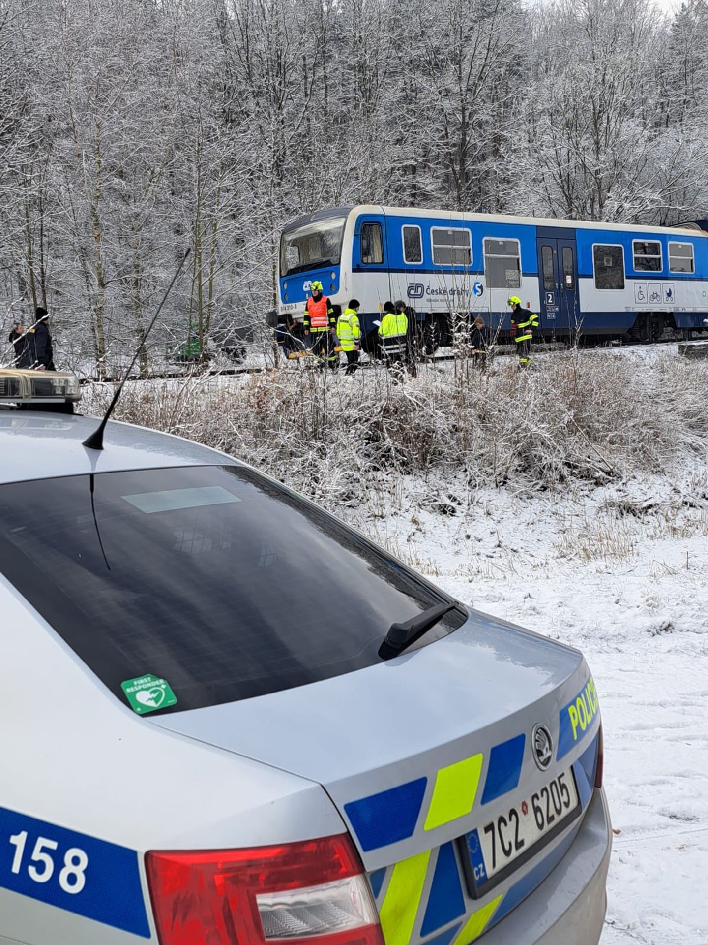 Vážná dopravní nehoda - Vážná dopravní nehoda v jihočeském kraji (2/8)