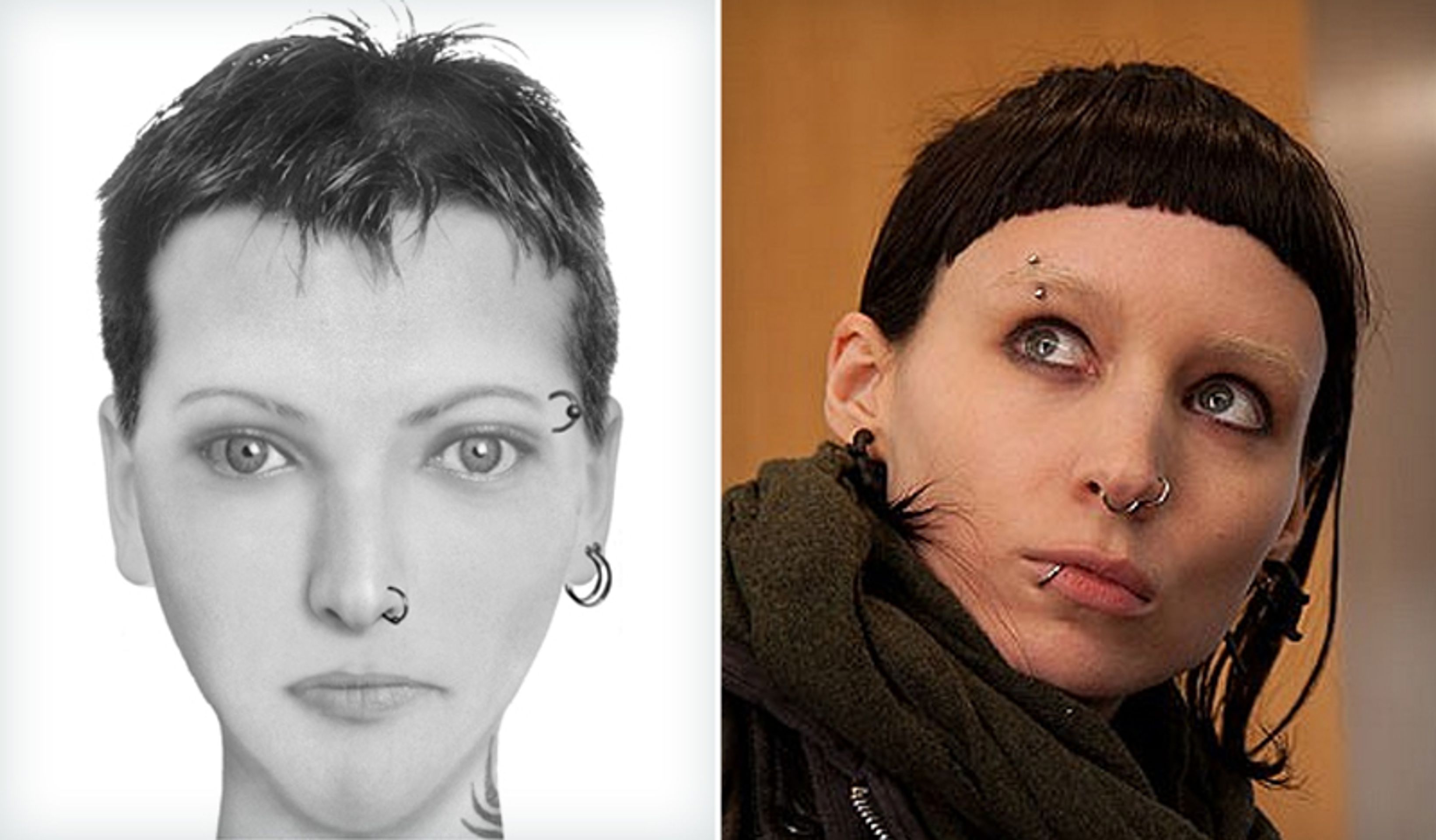 Filmové postavy - Lisbeth Salanderová, Muži, kteří nenávidí ženy - GALERIE: Portréty literárních postav (8/12)