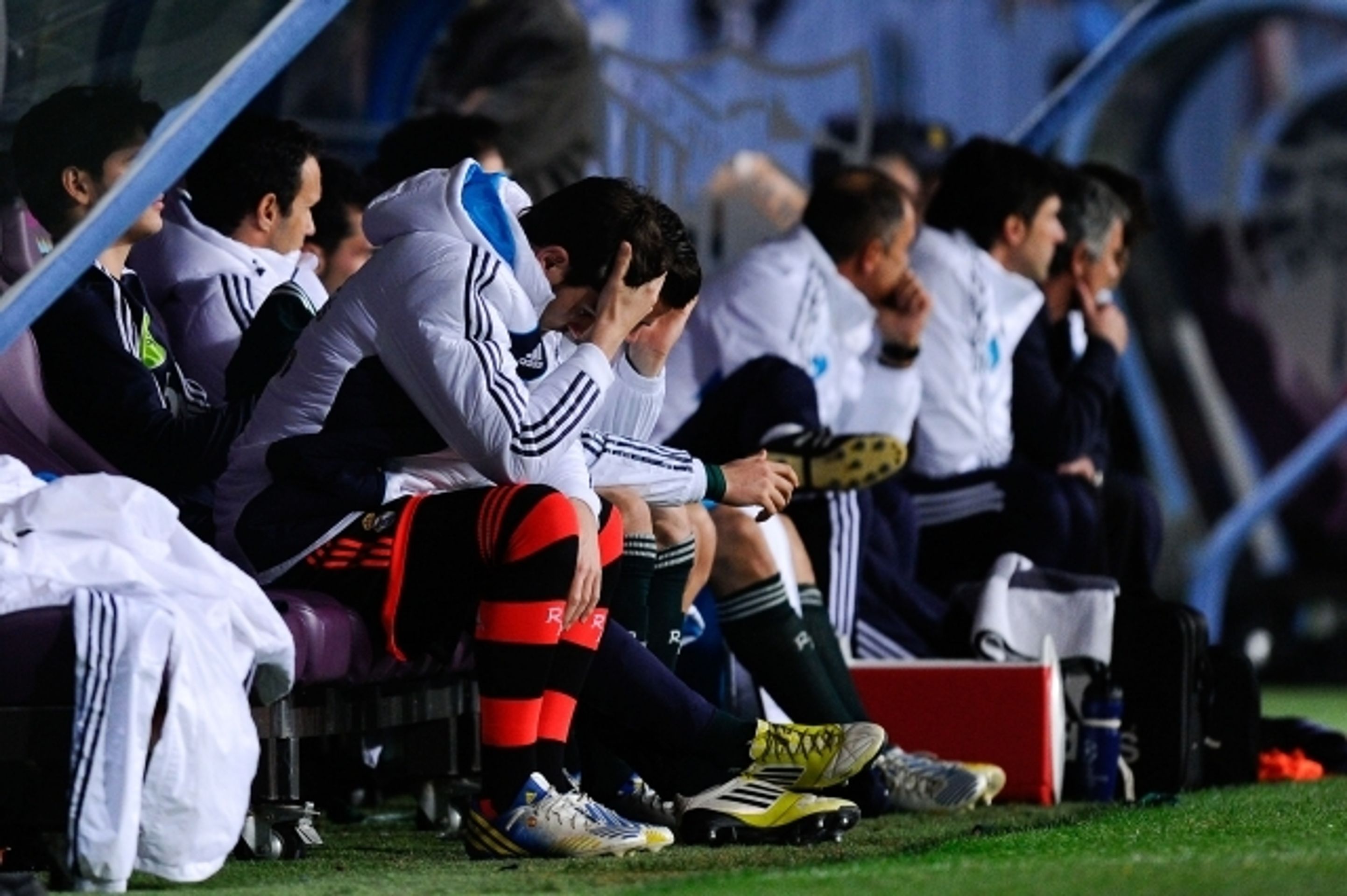 Iker Casillas a jeho reakce na lavičce Realu - 2 - GALERIE: Iker Casillas na lavičce Realu (4/6)