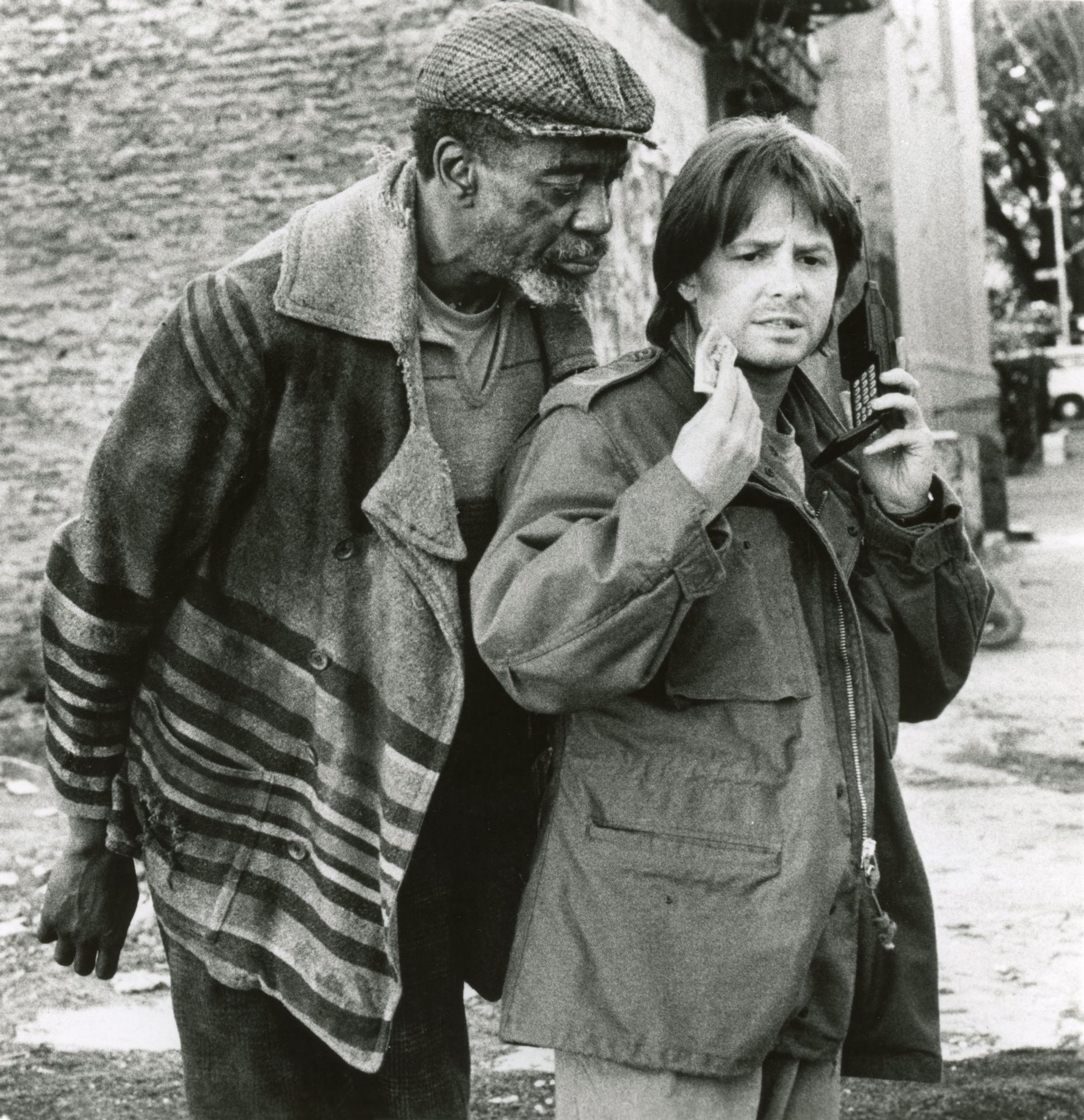 Bill Cobbs a Michael J. Fox ve filmu Poldovi v patách, 1991 - Bill Cobbs (2/7)
