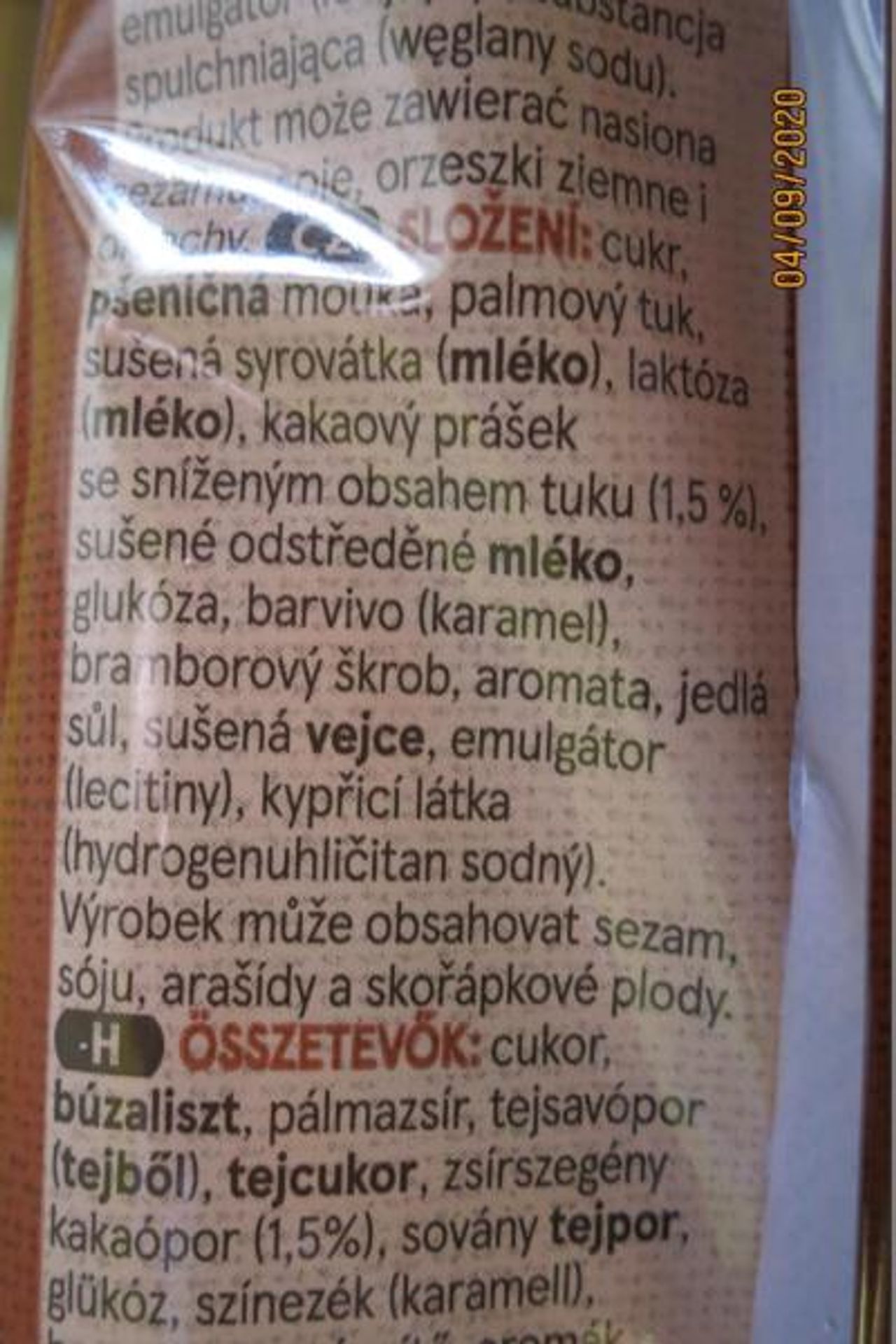 Oplatkové trubičky - GALERIE: Vadné potraviny podle ČOI (3/9)