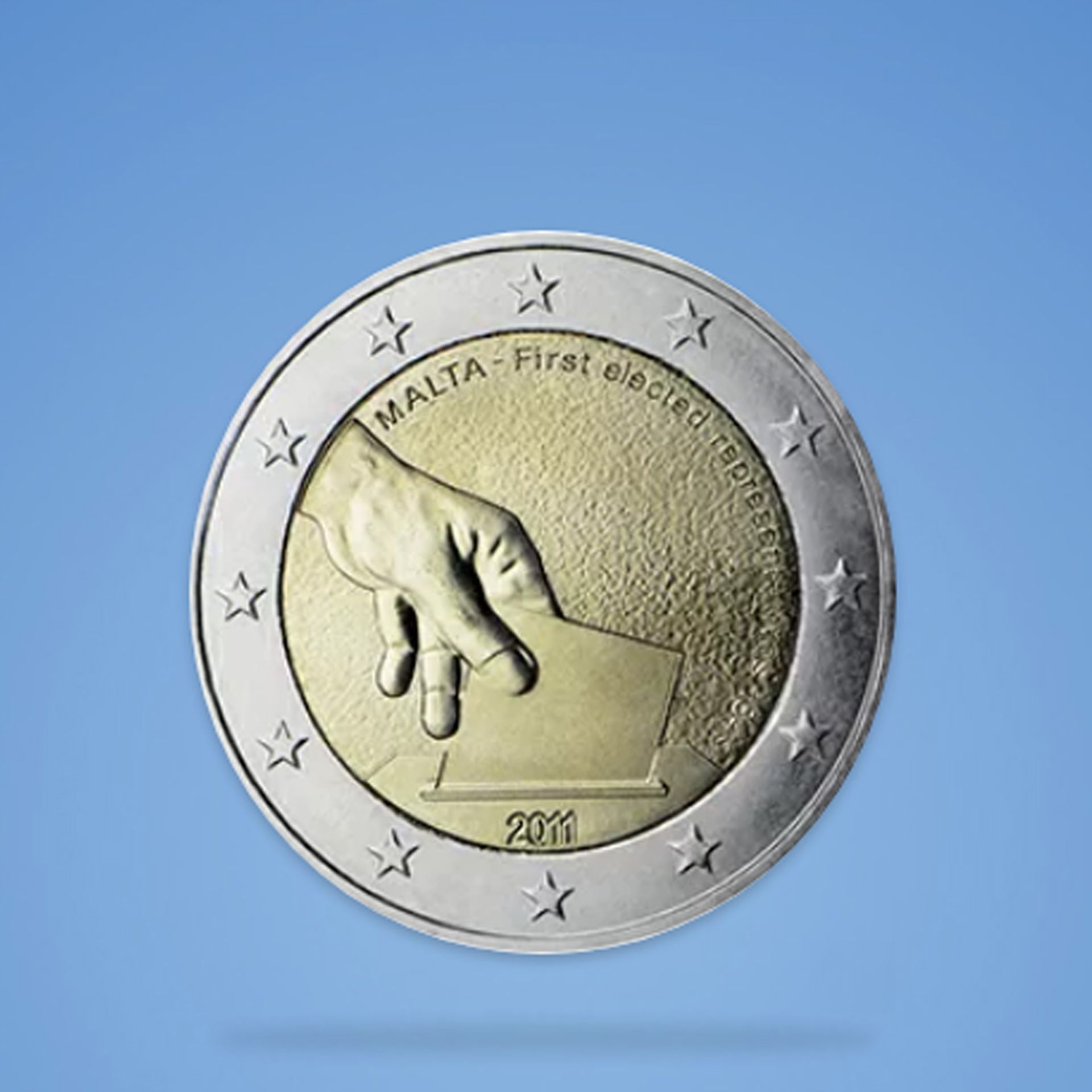 2 € Malta – mince z roku 2011 - Hodnotné 2€ mince (4/12)