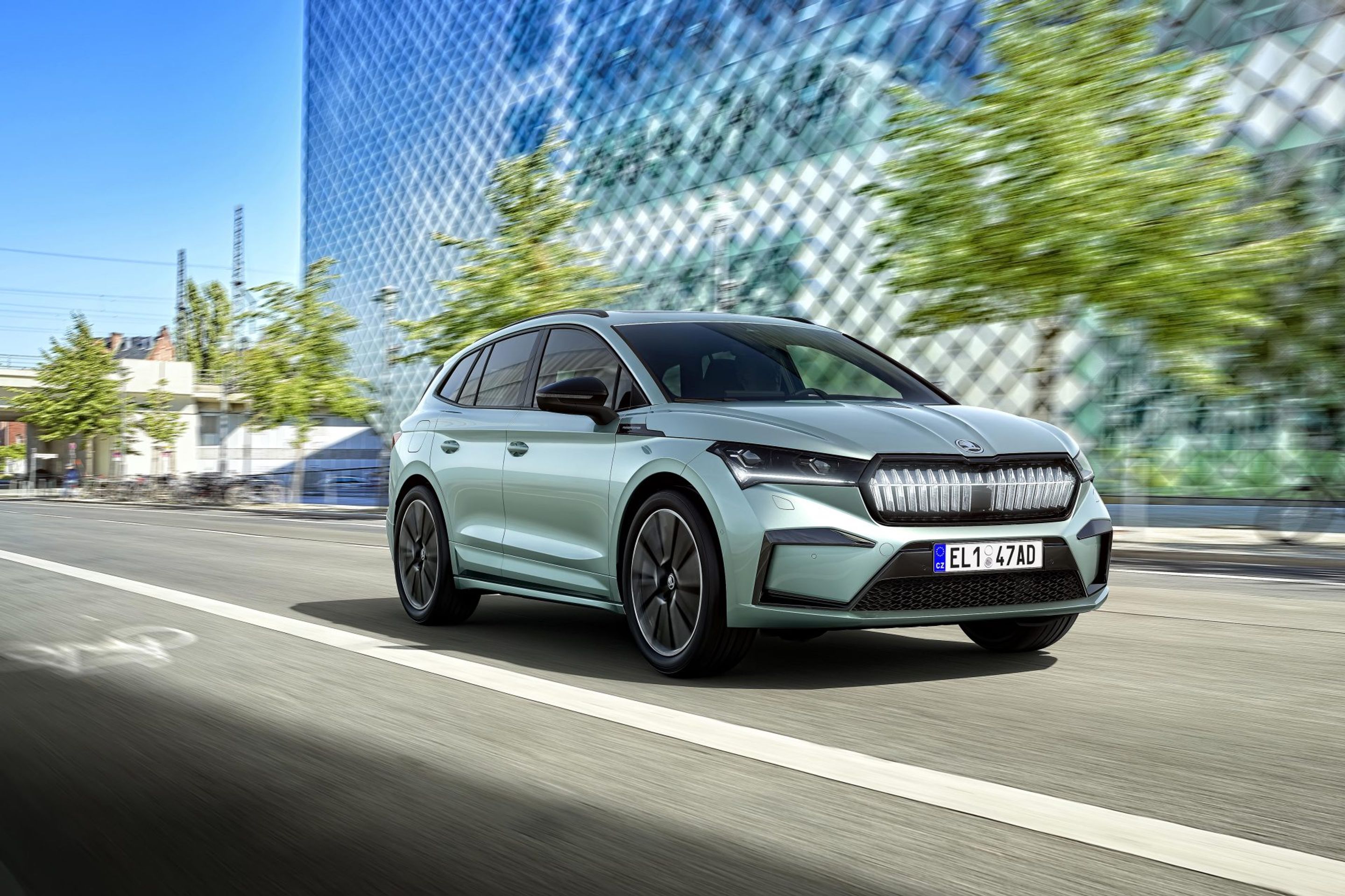 Škoda Enyaq iV - Fotogalerie: Nové elektrické SUV Škoda Enyaq iV (1/24)
