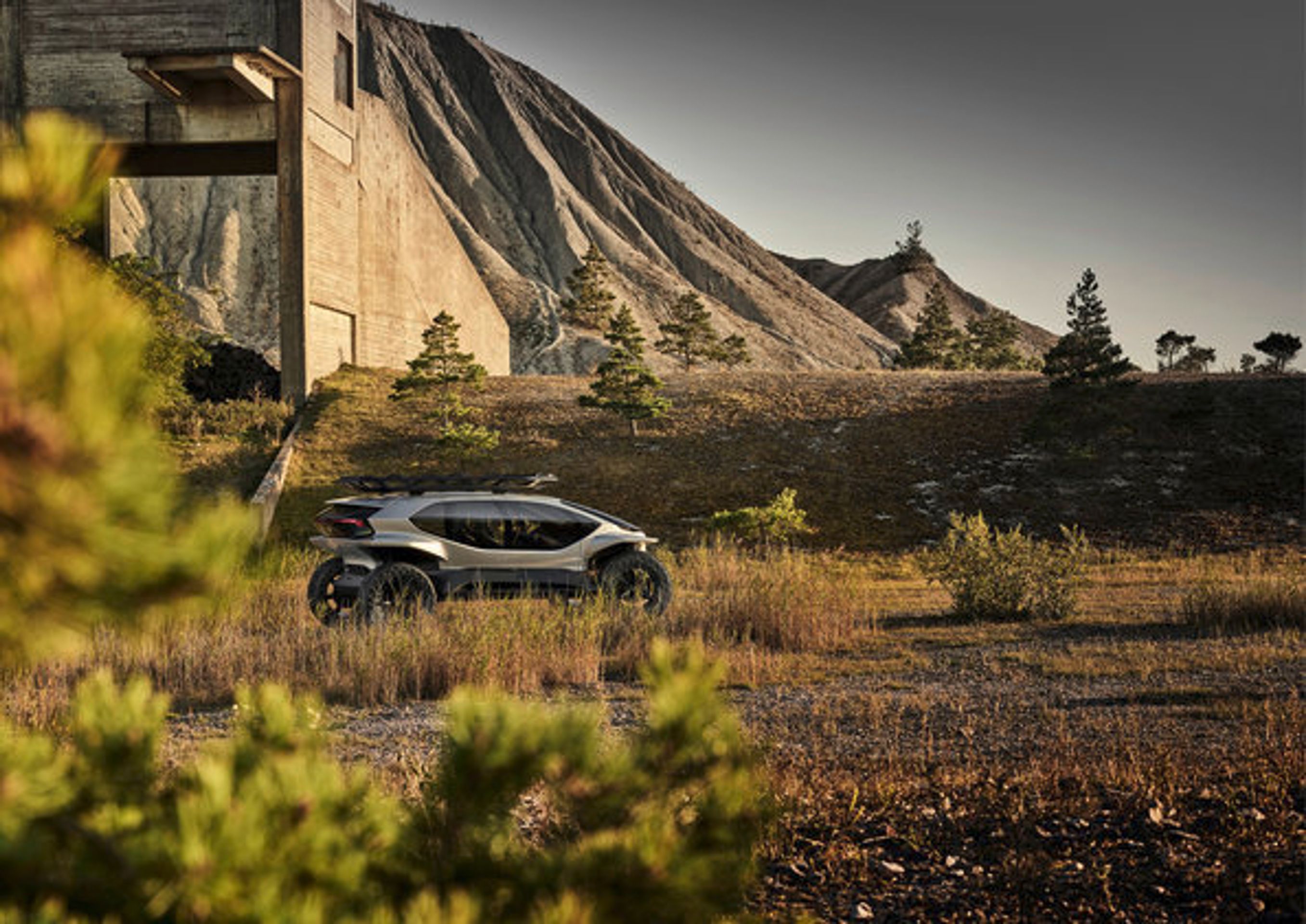 Audi AI:TRAIL quattro - 26 - Fotogalerie: Úžasné vozítko do terénu Audi AI:TRAIL (22/22)