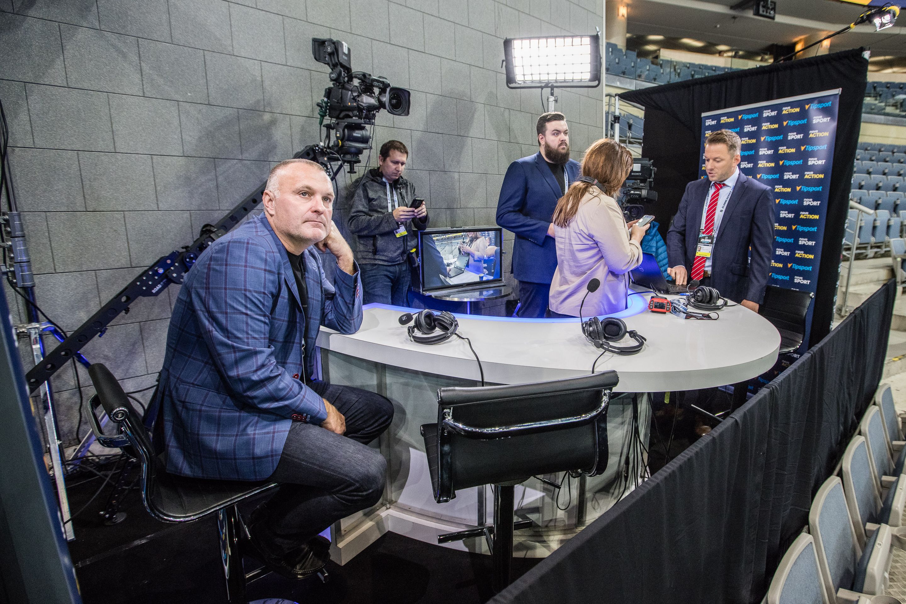 Zákulisí vysílání NHL na Nova Sport - Zákulisí vysílání NHL na Nova Sport (11/18)