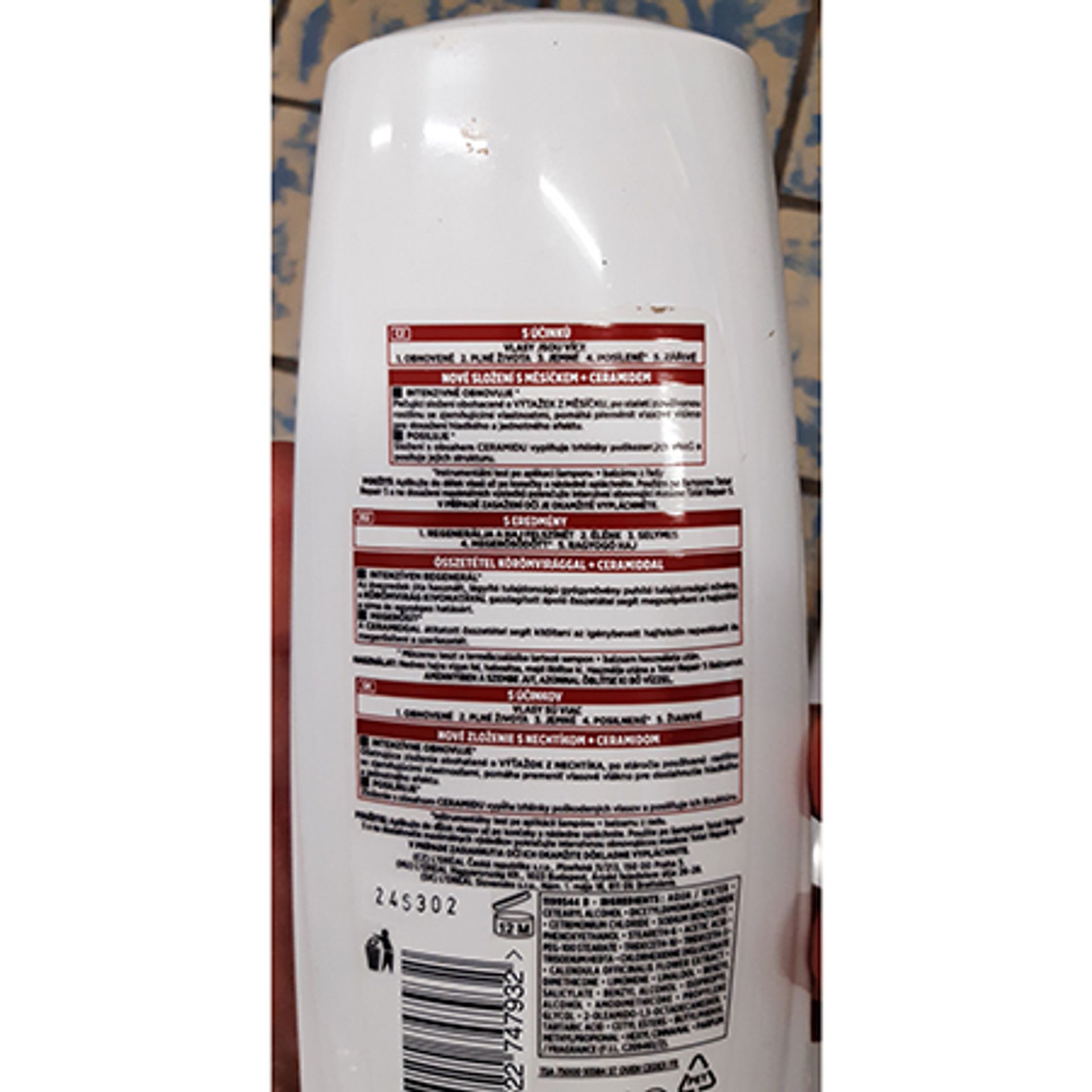 L´OREAL Elseve regenerační balzám (3) - Zdraví nebezpečná kosmetika (31/35)
