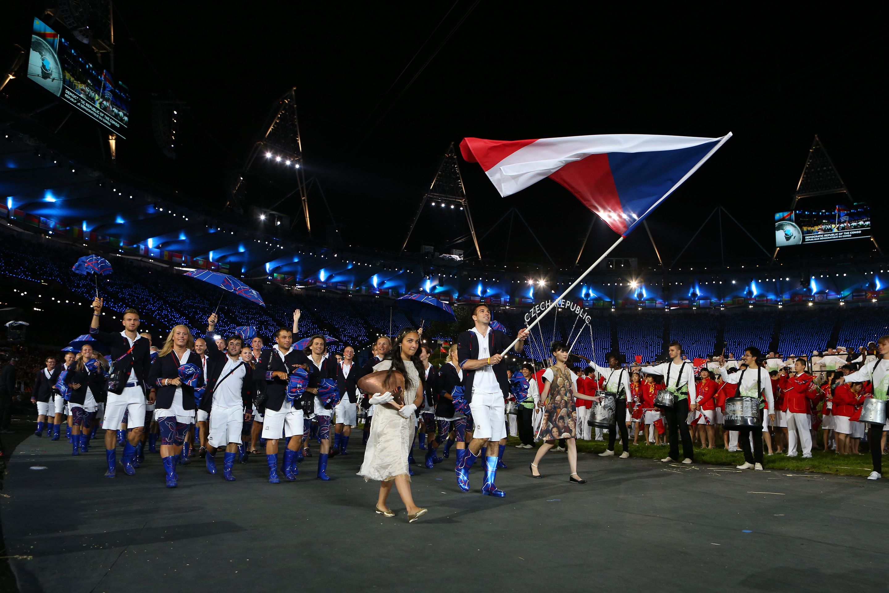 Česká olympijská výprava - Slavnostní zahájení olympijských her (40/42)