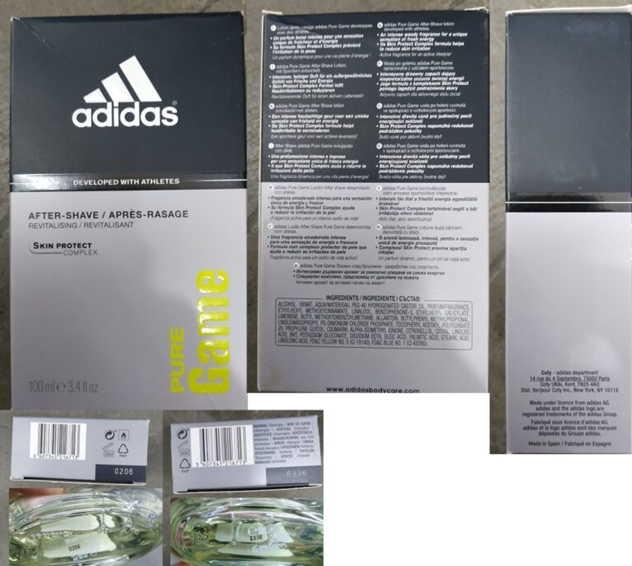 Zdraví nebezpečná péče po holení Adidas PURE Game - Zdraví nebezpečná kosmetika (3/4)