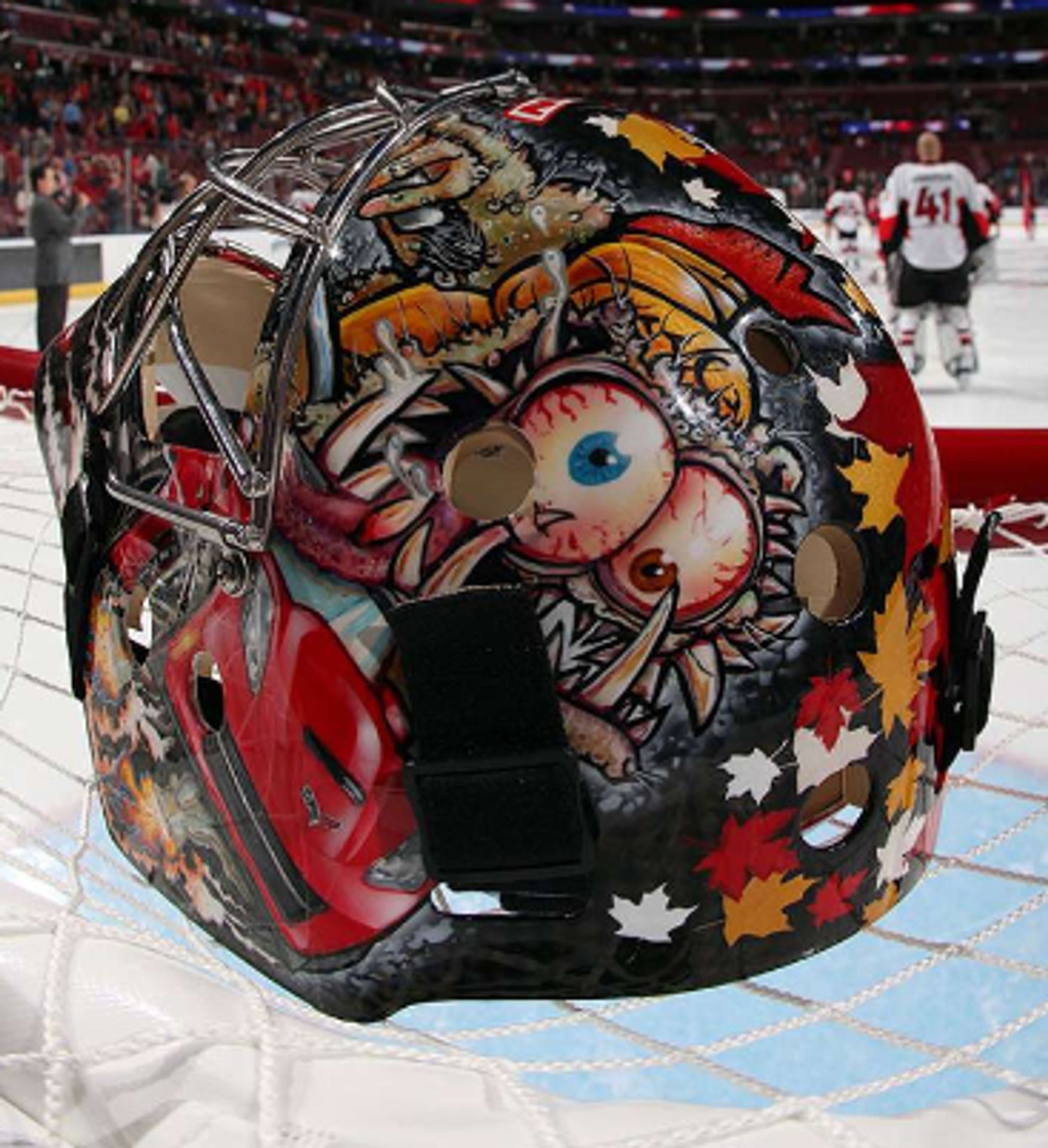 Craig Anderson - Galerie: Která brankářská helma byla v NHL nejoriginálnější? (11/14)