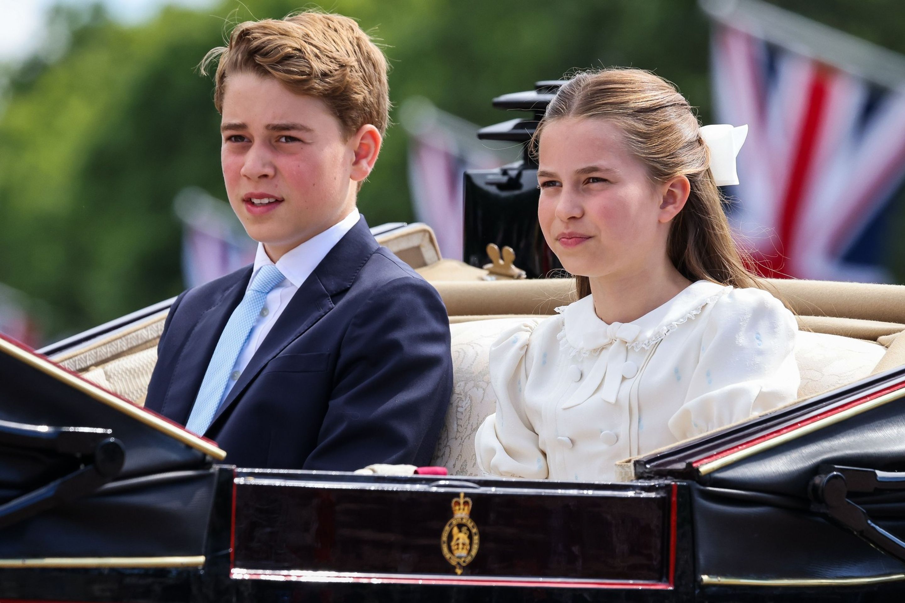 Princ George a princezna Charlotte na Trooping the Colour 2026 - Princ George na Trooping the Colour 2026 (1/10)