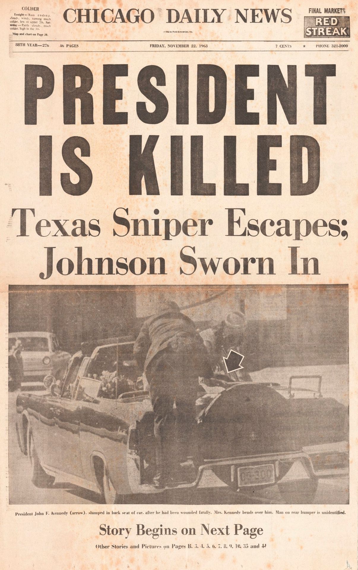 Atentát na J. F. Kennedyho v Dallasu, 22. 11. 1963 (2) - Atentát na J. F. Kennedyho (5/5)