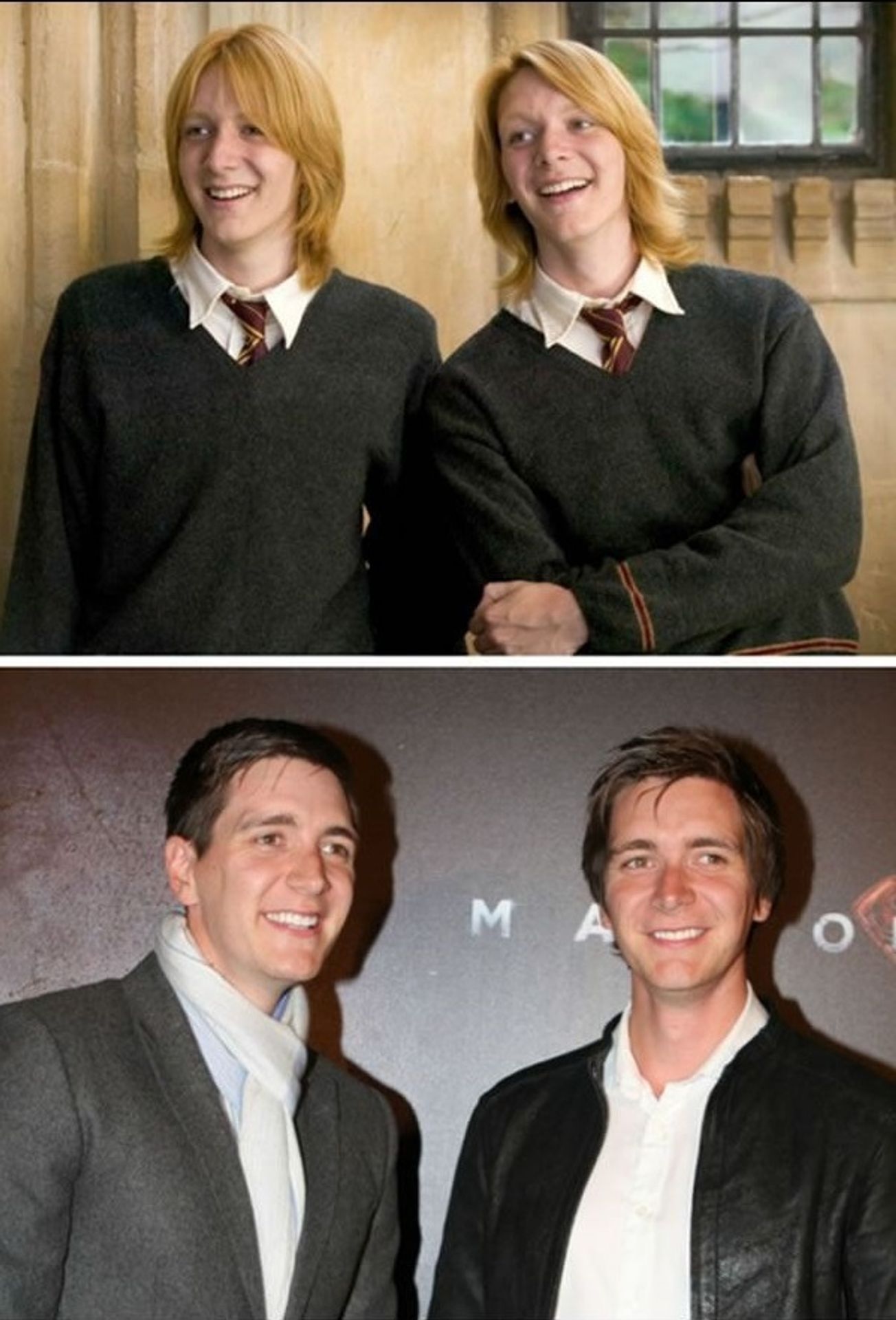 Harry Potter - postavy - Fred a George Weasleyovi - James a Oliver Phelpsovi - GALERIE: Harry Potter - postavy (12/22)