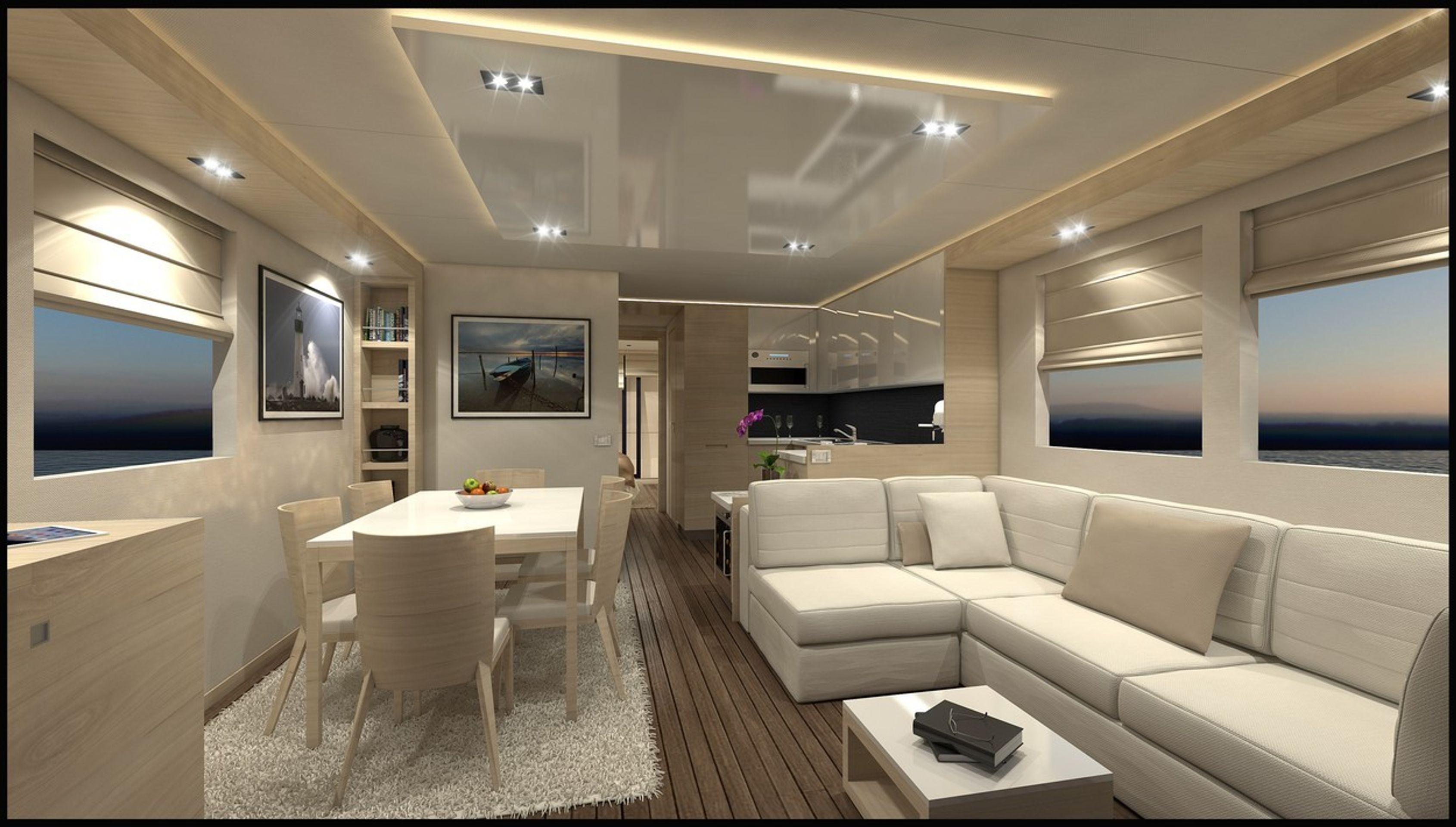 Overblue - Luxusní houseboat - 5 - GALERIE: Overblue - Luxusní houseboat (5/8)