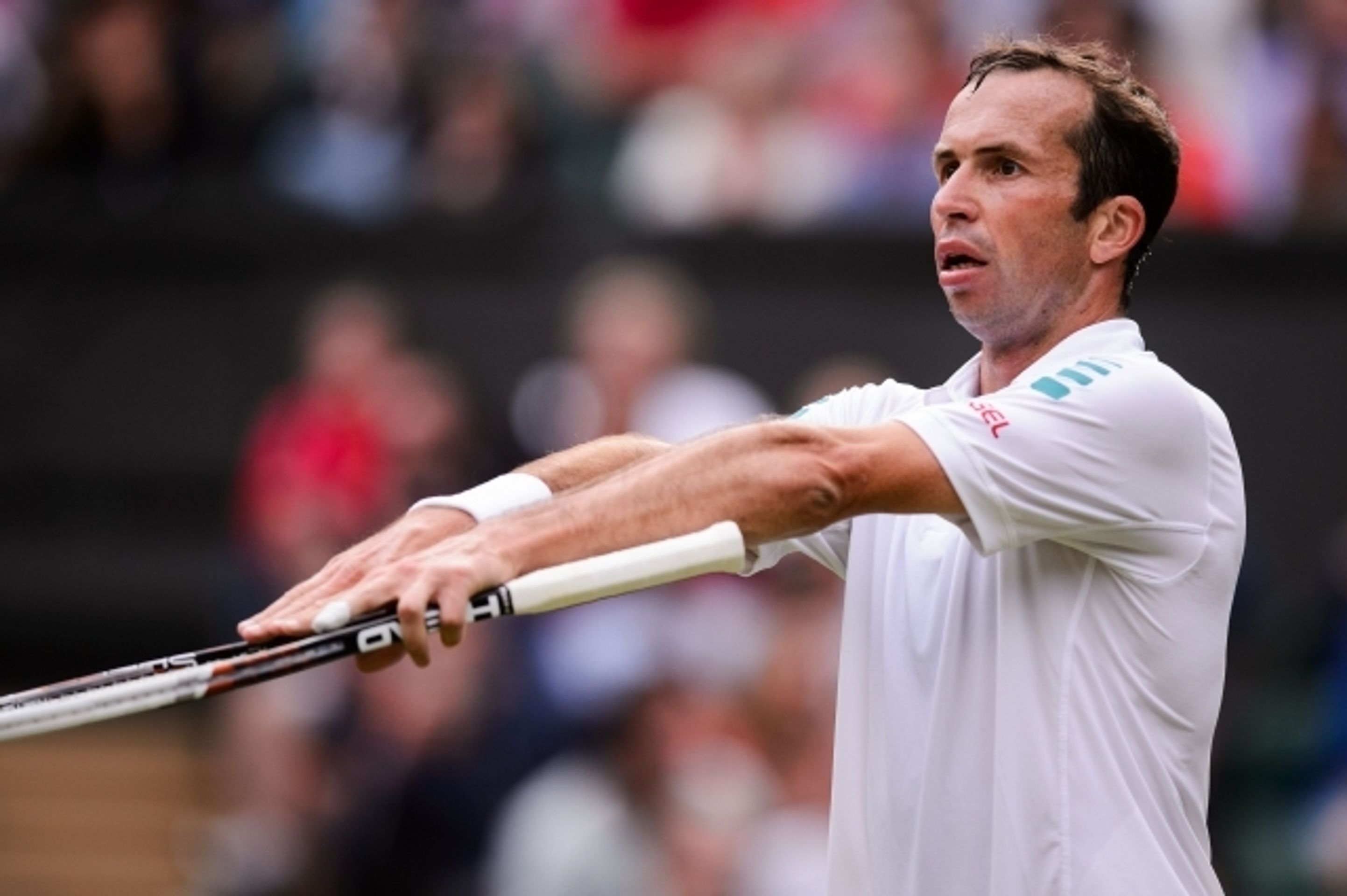 GALERIE: Radek Štěpánek - Nova Djokovič - 6 - GALERIE: Radek Štěpánek - Novak Djokovič, Wimbledon 2014 (7/13)
