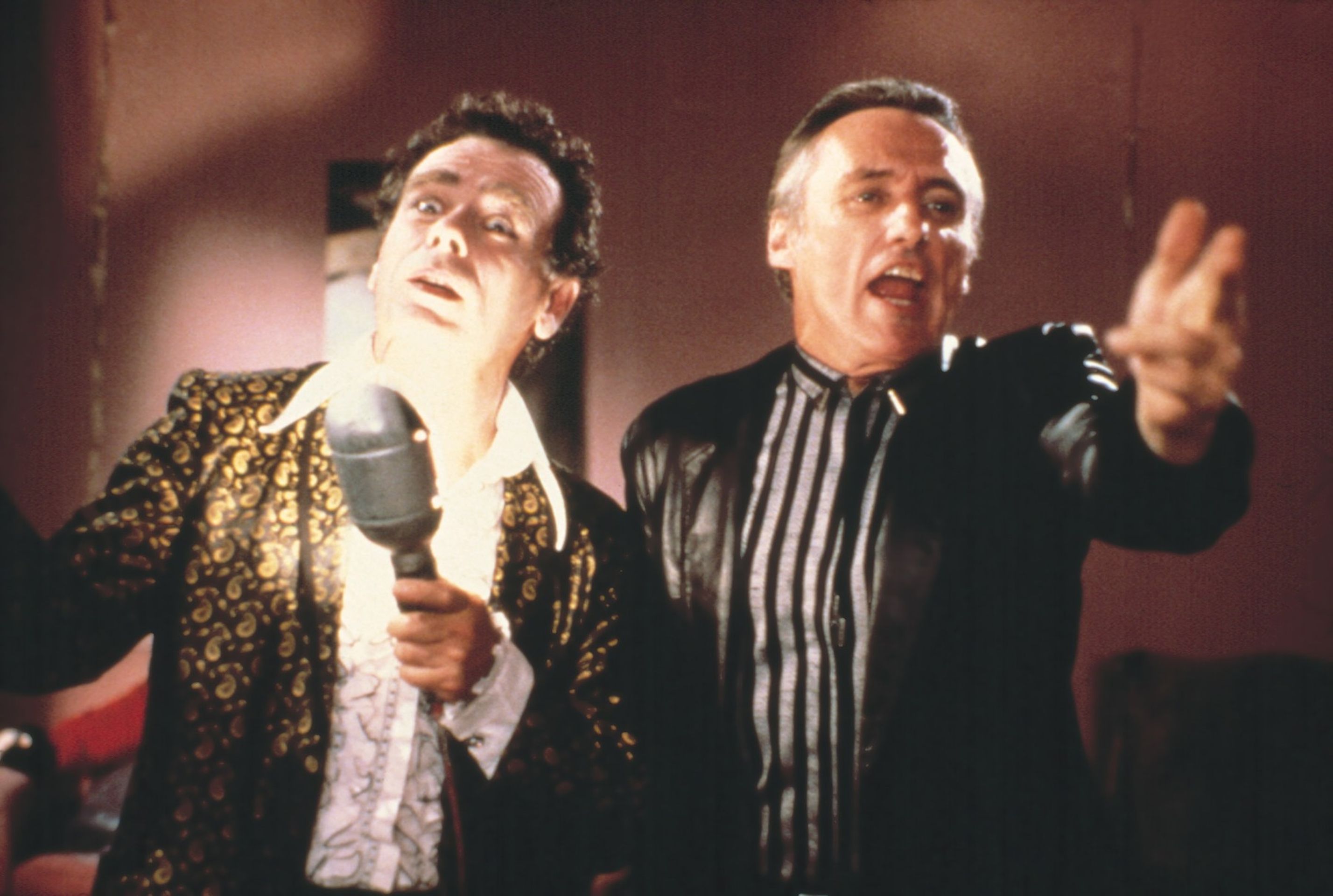Dean Stockwell a Dennis Hopper ve filmu Modrý samet, 1986 - David Lynch (5/12)