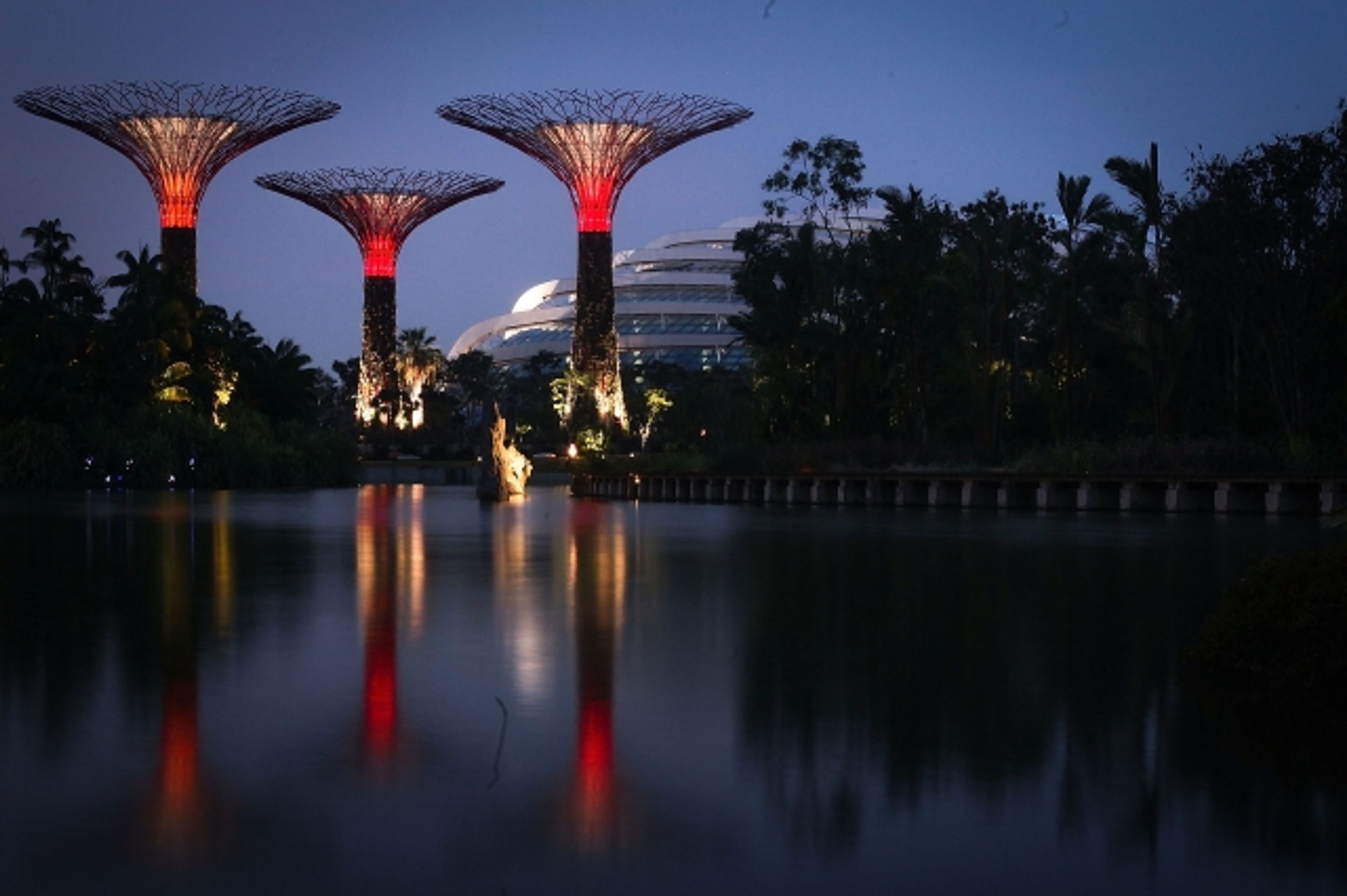 Marina Bay Sands 6 - Zahrada budoucnosti v Singapuru (6/6)