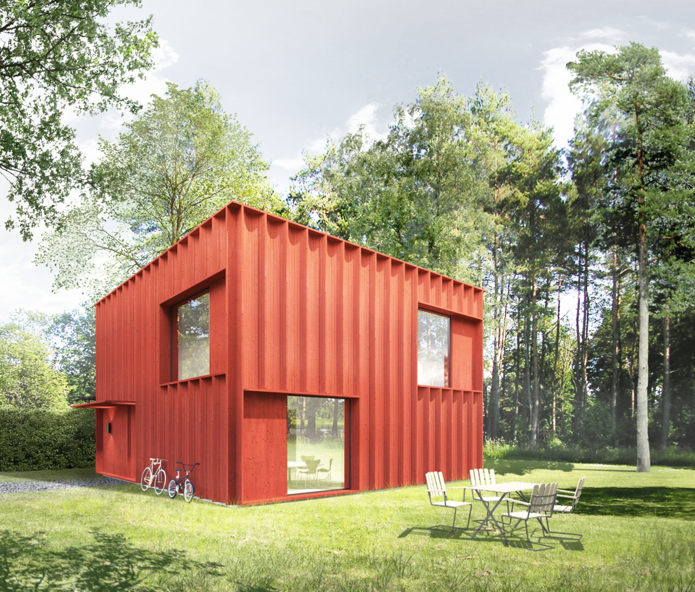 Hemnet: Statisticky ideální dům - GALERIE: Statisticky ideální dům (1/12)