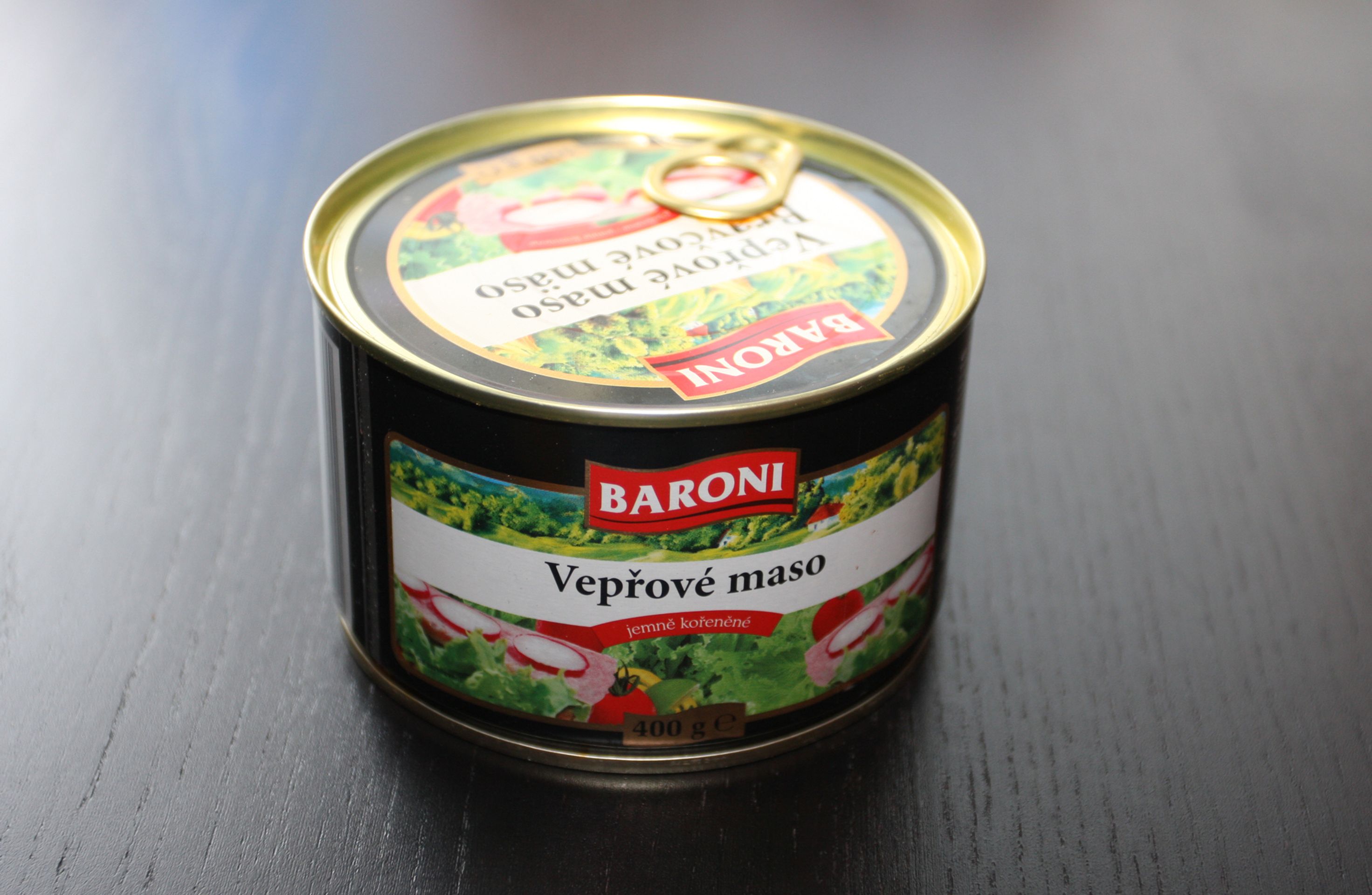Test - vepřové maso - Baroni - GALERIE: Test vepřových konzerv (8/15)