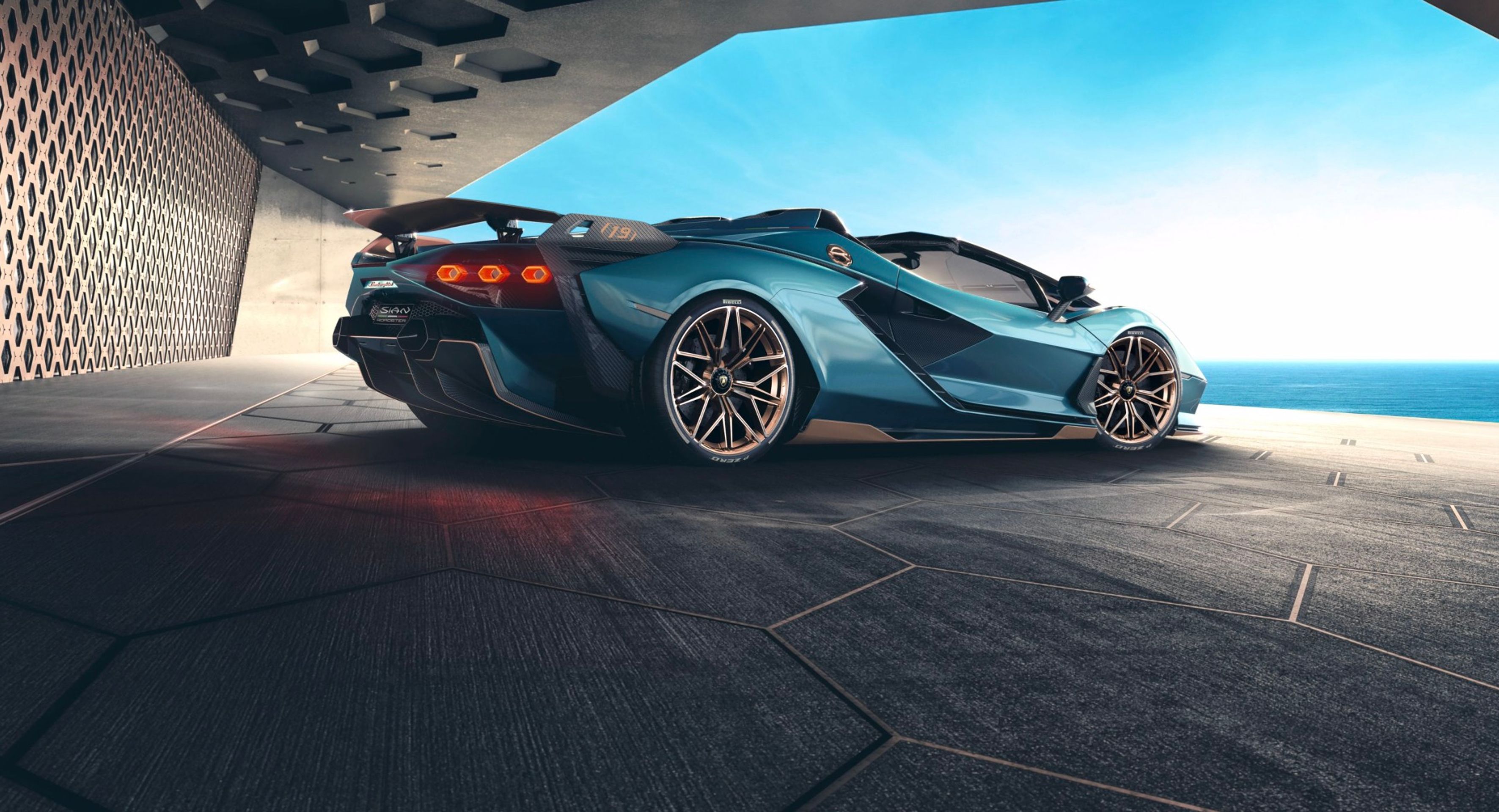 Hybridní hypersport Lamborghini Sián - 29 - Fotogalerie: Úžasný hybridní roadster Lamborghini Sián (8/16)