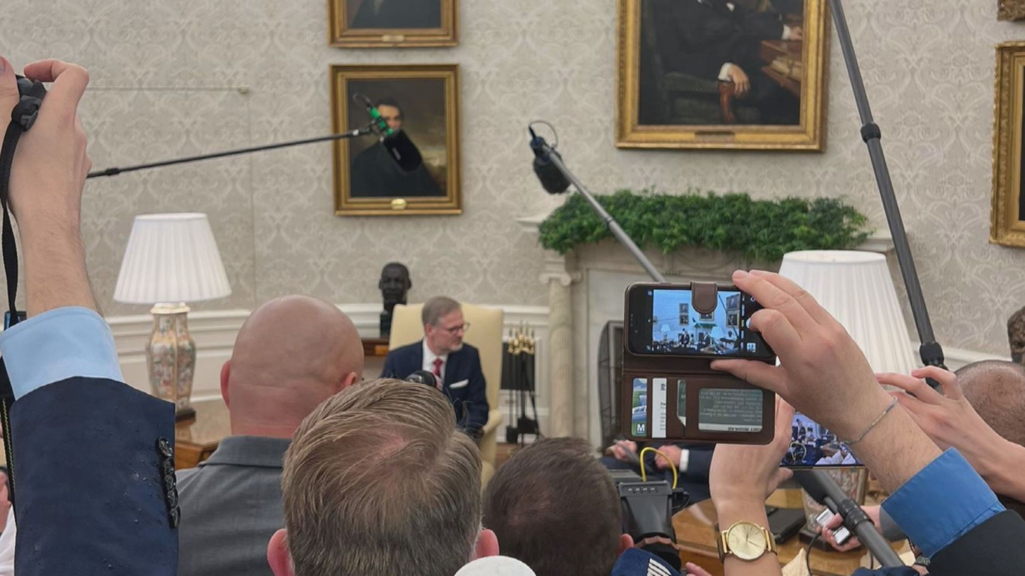 Premiér Fiala na setkání s Joe Bidenem - Premiér Fiala na setkání s Joe Bidenem (9/13)