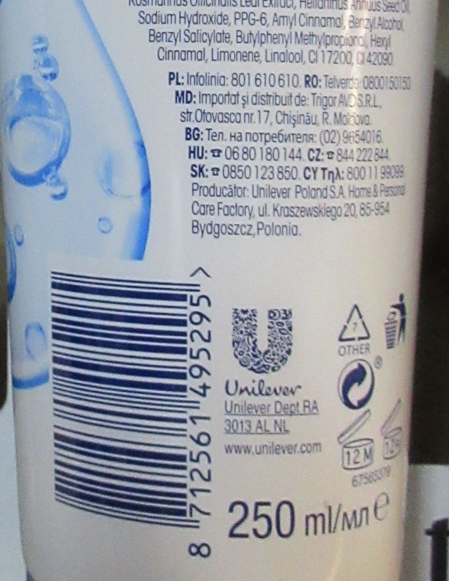 Šampon Dove OXYGEN & MOISTURE (3) - Zdraví nebezpečná kosmetika (15/19)