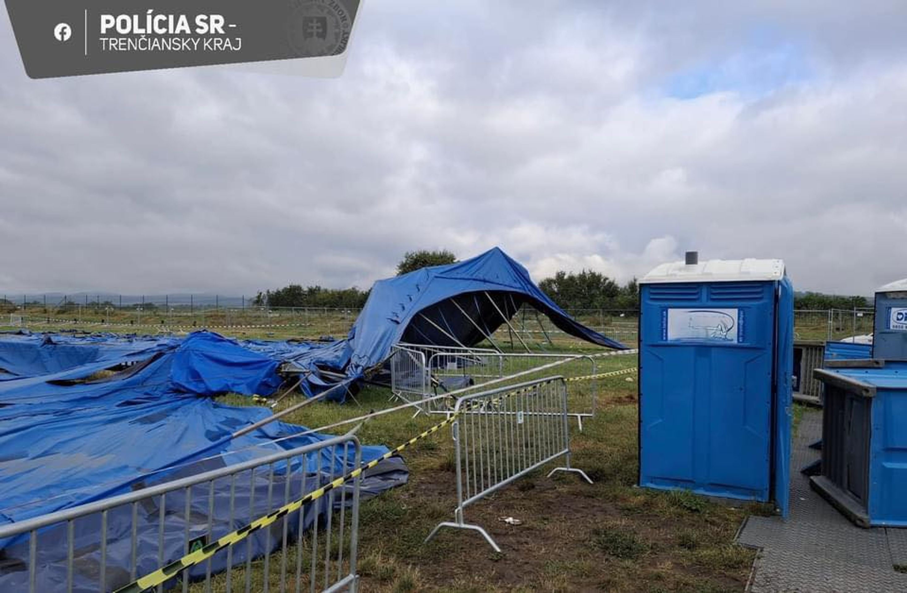 Následky bouřky na festivalu Pohoda - Následky bouřky na festivalu Pohoda (6/6)