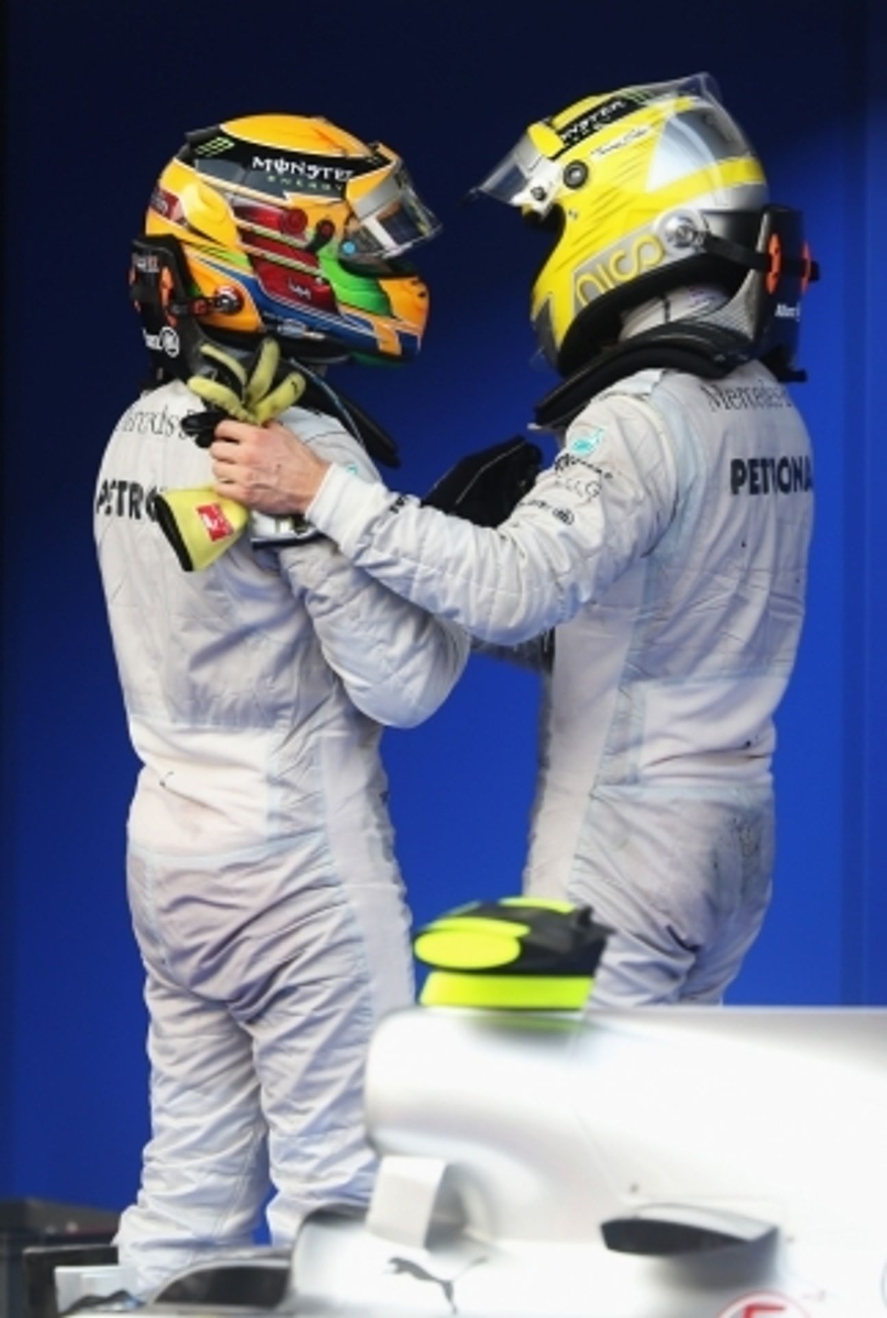 GP Malajsie: Vettel, Webber, Hamilton - 2 - GALERIE: Niki Lauda a stáj F1 Mercedes (8/8)