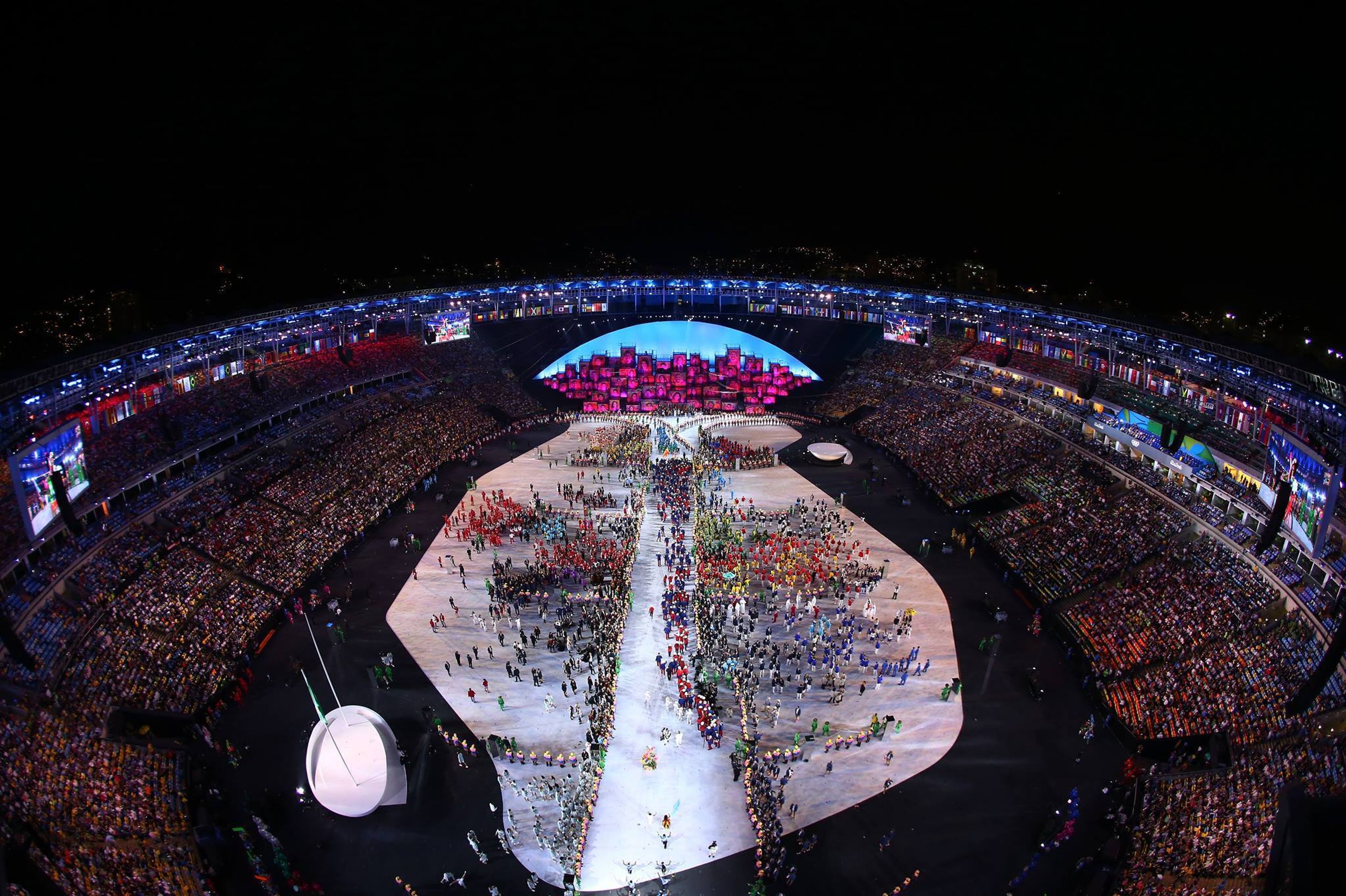Slavnostní zahajovací ceremoniál v Riu - 8 - GALERIE: Slavnostní zahájení olympijských her v Riu (9/16)