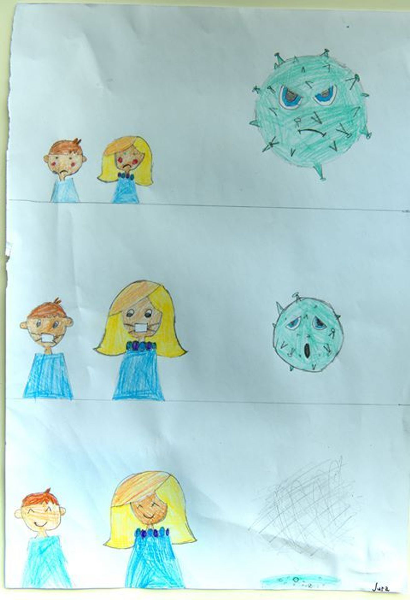 Obrázky od dětí pro zdravotníky - 15 - GALERIE: Obrázky od dětí pro zdravotníky (15/18)