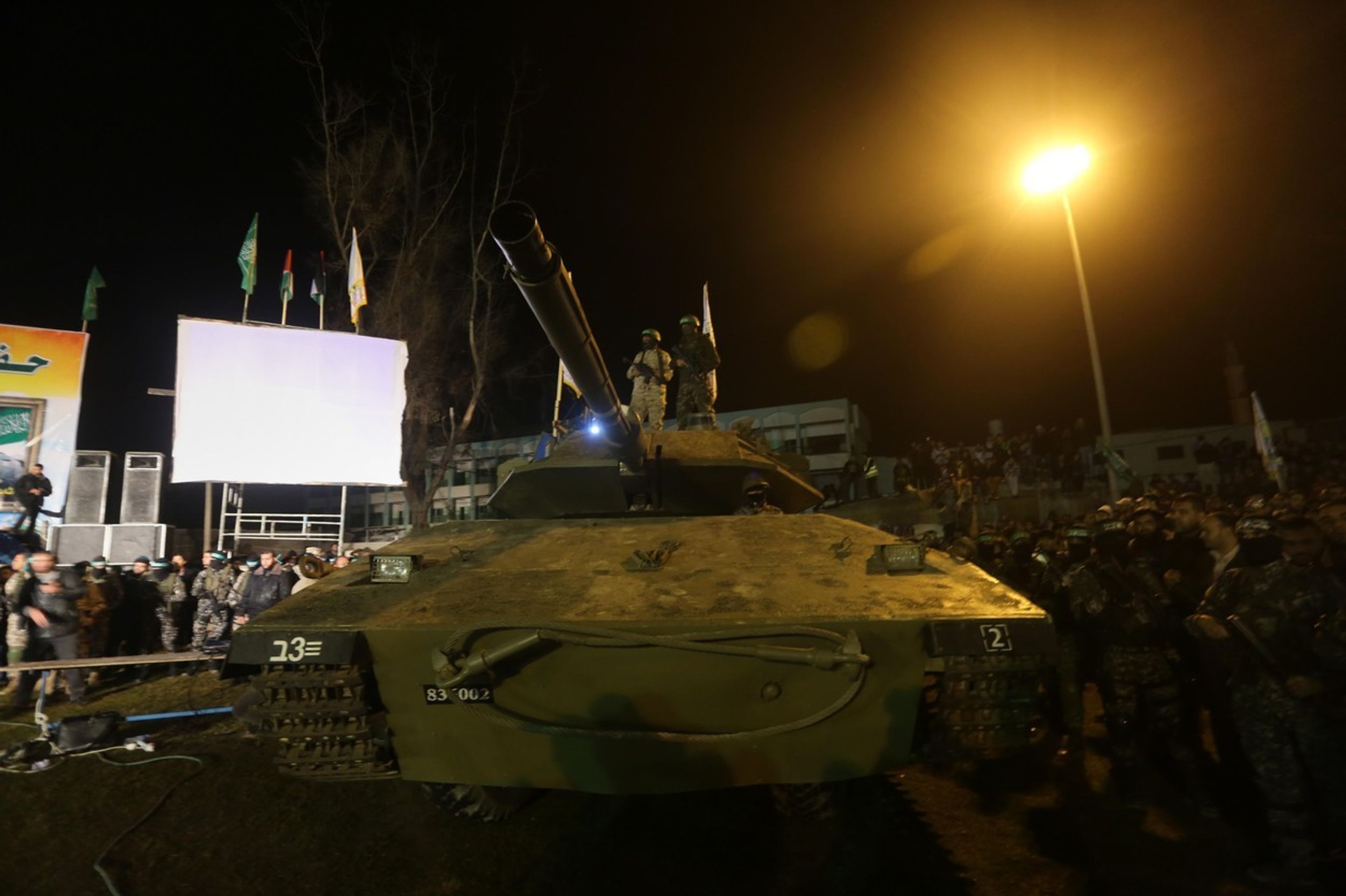 Hamas ukázal strašlivý tank - 2 - GALERIE: Nepovedený tank Hamasu (3/9)
