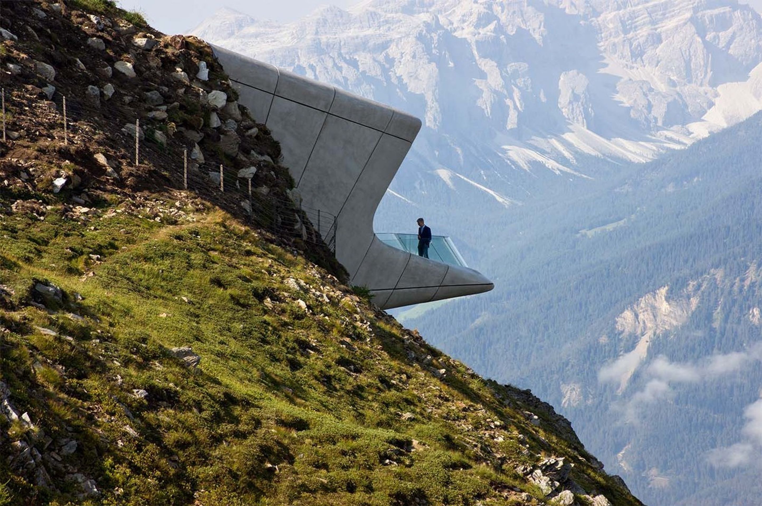Nejzajímavější budovy světa - Messner Mountain Museum, Zaha Hadid Architects - GALERIE: Nejzajímavější budovy světa (5/7)