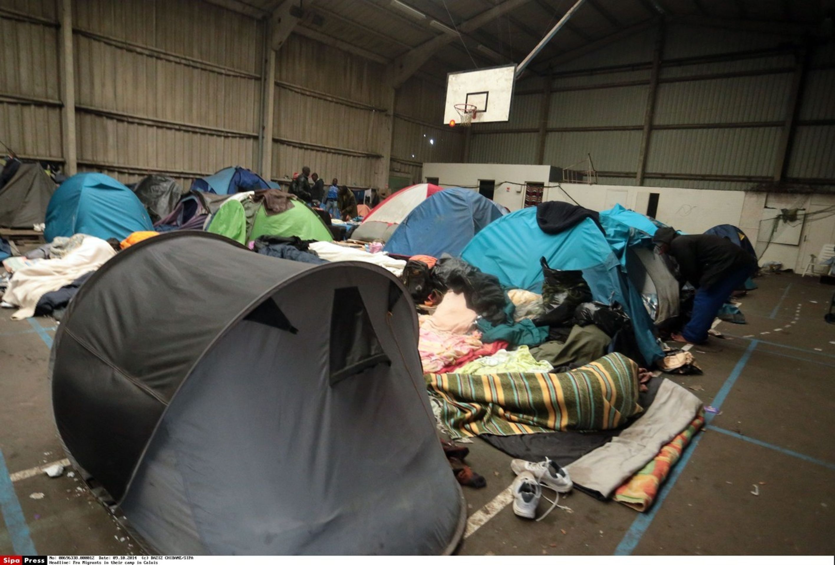Uprchlický tábor Calais - 1 - GALERIE: Uprchlický tábor Calais (1/4)