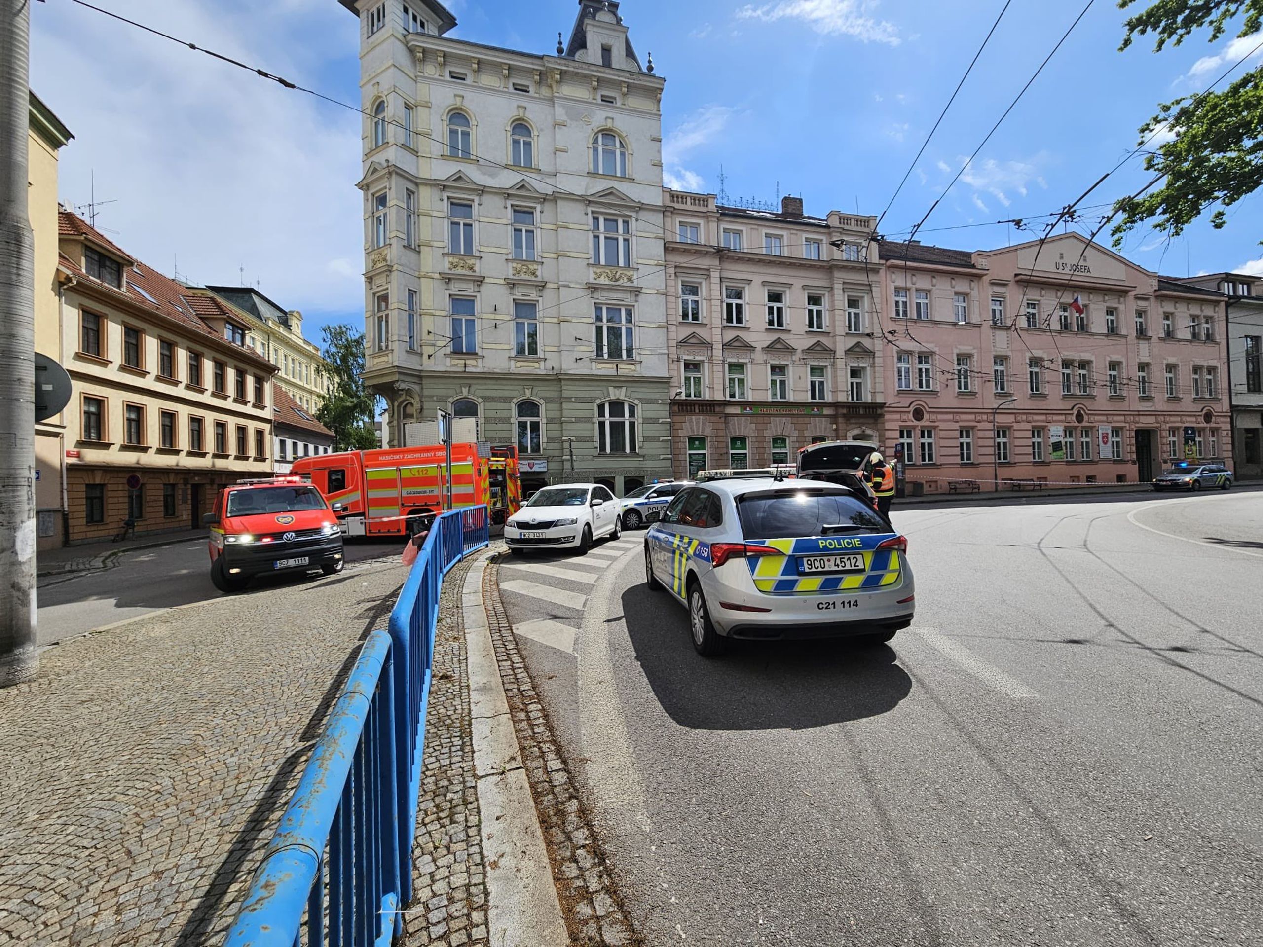 Únik plynu v Českých Budějovicích (4) - Únik plynu v Českých Budějovicích (4/4)